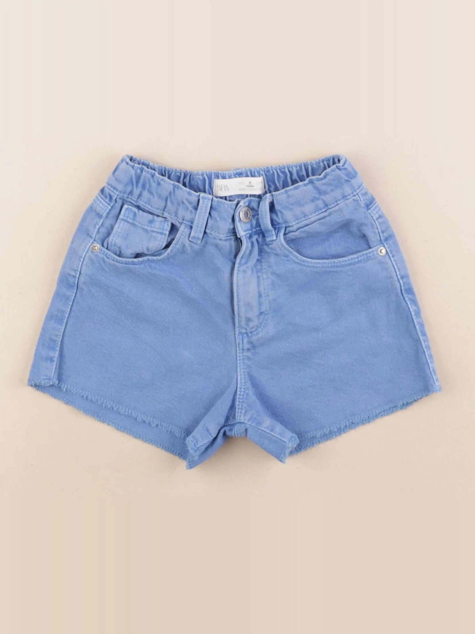 Zara - short bleu - 5 ans