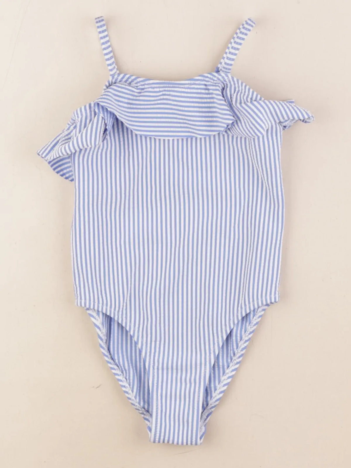 Okaidi - maillot de bain bleu, blanc - 3 ans