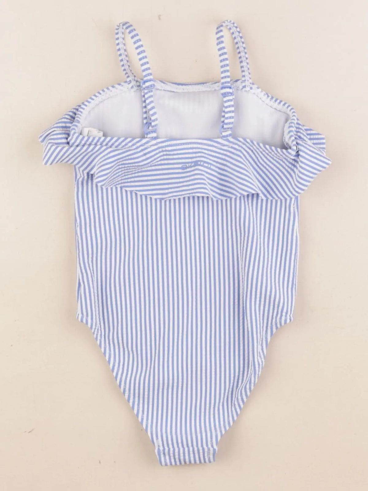 Okaidi - maillot de bain bleu, blanc - 3 ans