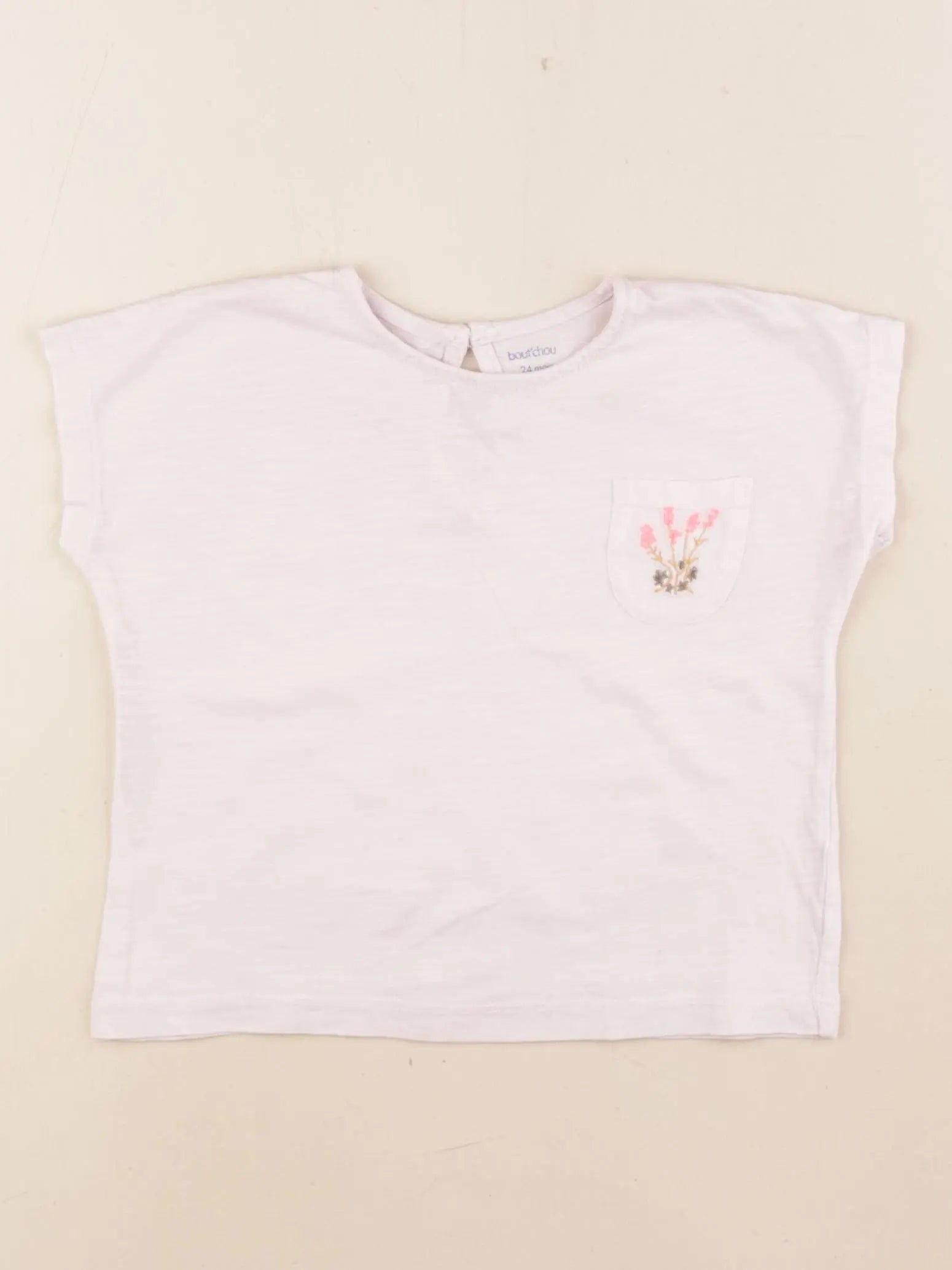 Boutchou - tee-shirt rose - 24 mois