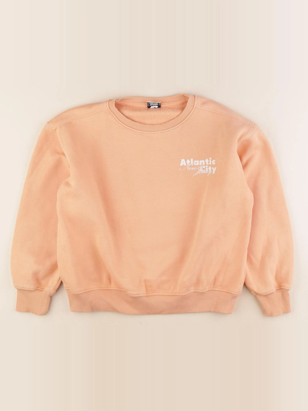Tape à l'oeil - sweat imprimé au dos orange - 10 ans