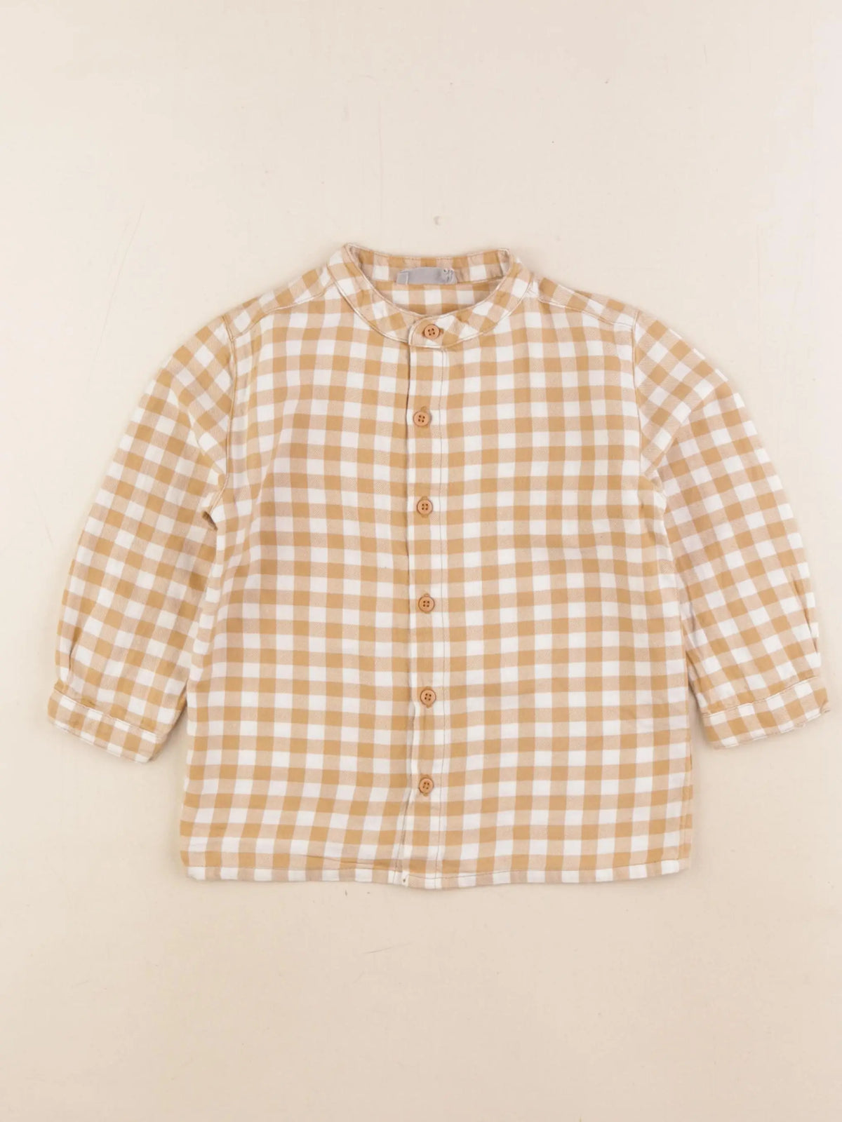 Boutchou - chemise beige - 24 mois
