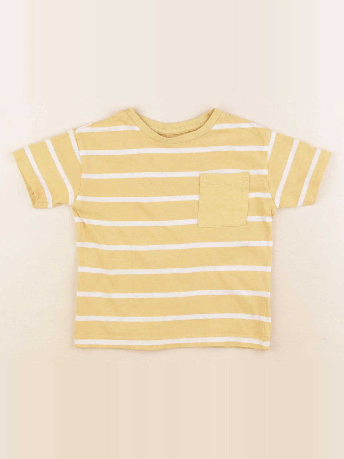 Vertbaudet - tee-shirt jaune - 3 ans