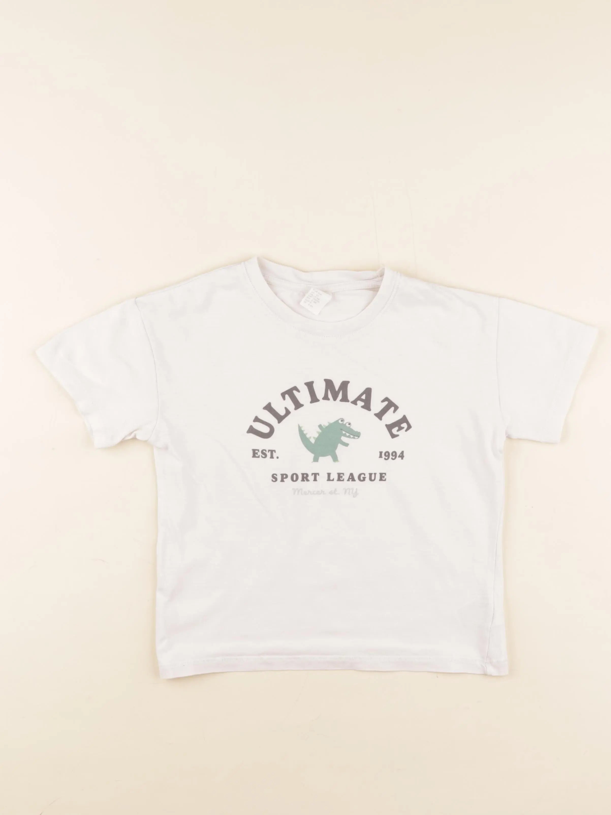 H&M - tee-shirt blanc - 3/4 ans