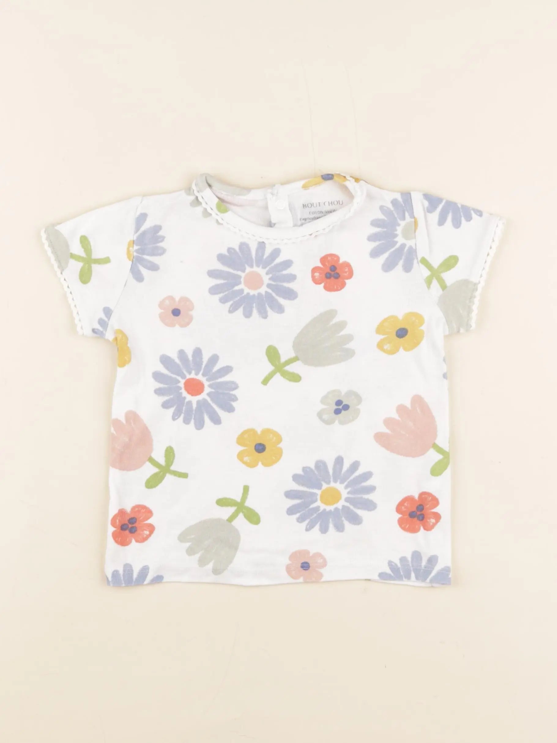 Boutchou - tee-shirt multicolore - 24 mois