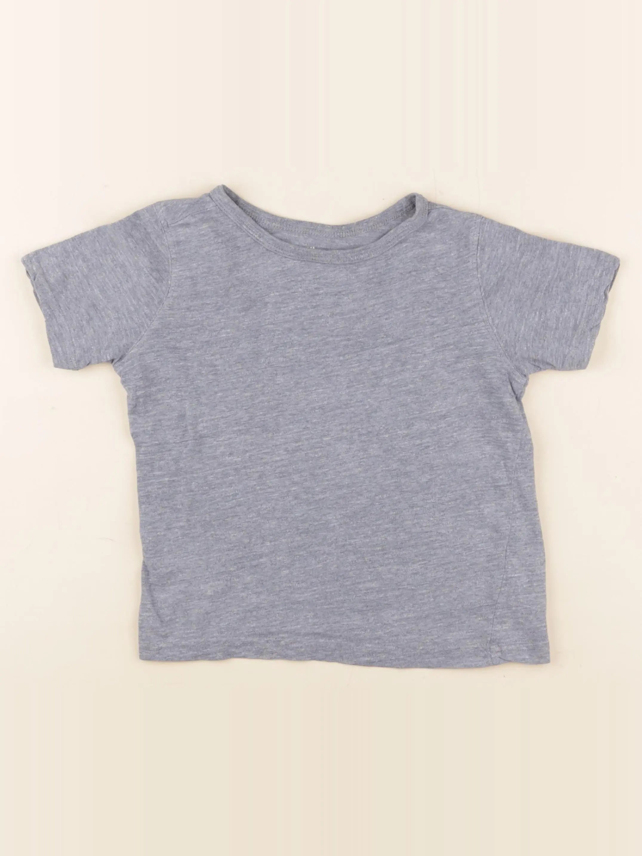 H&M - tee-shirt bleu - 2/4 ans