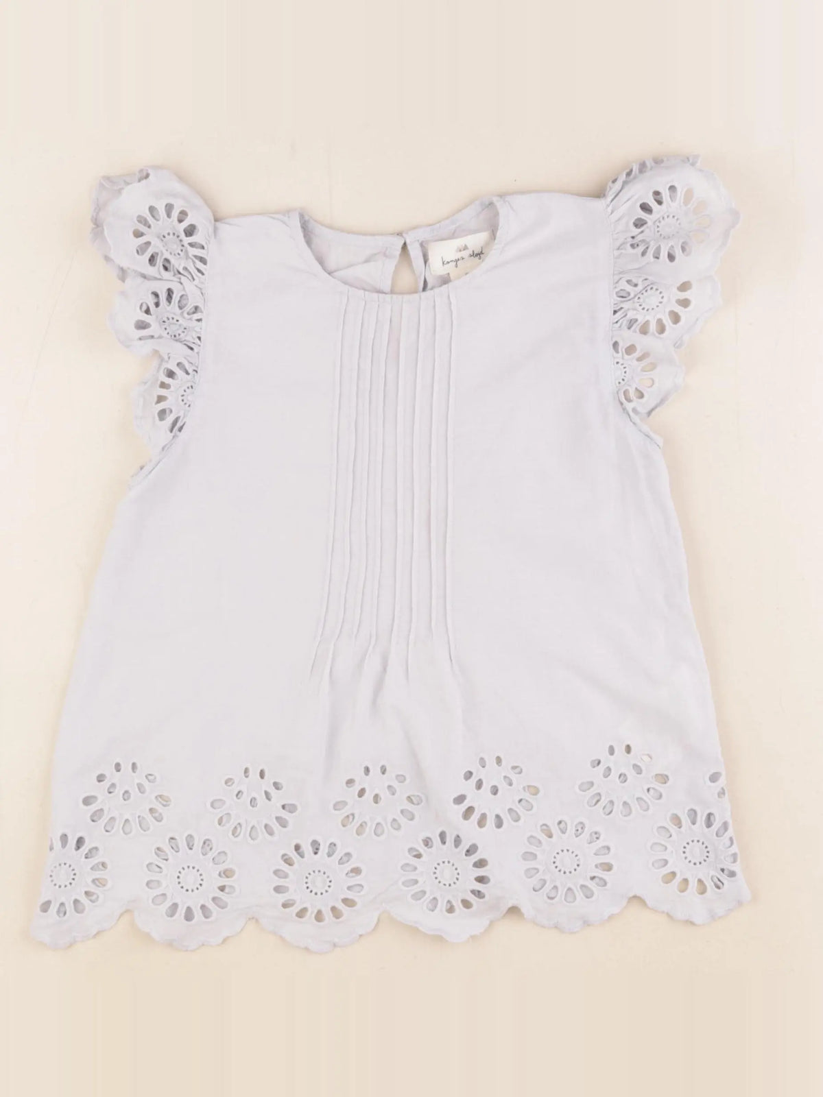 Konges slojd - blouse bleu - 4 ans