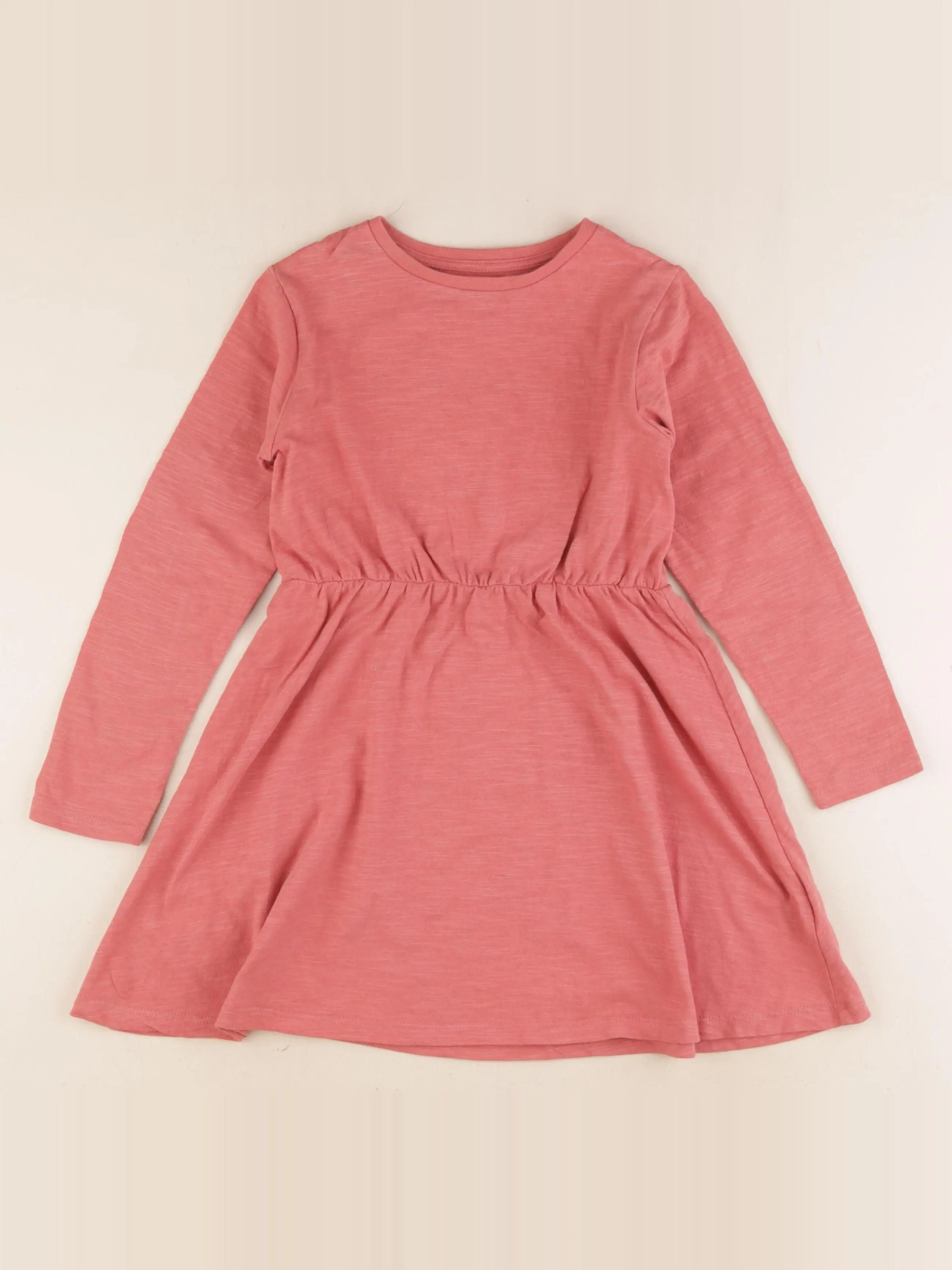 Vertbaudet - robe rose - 6 ans