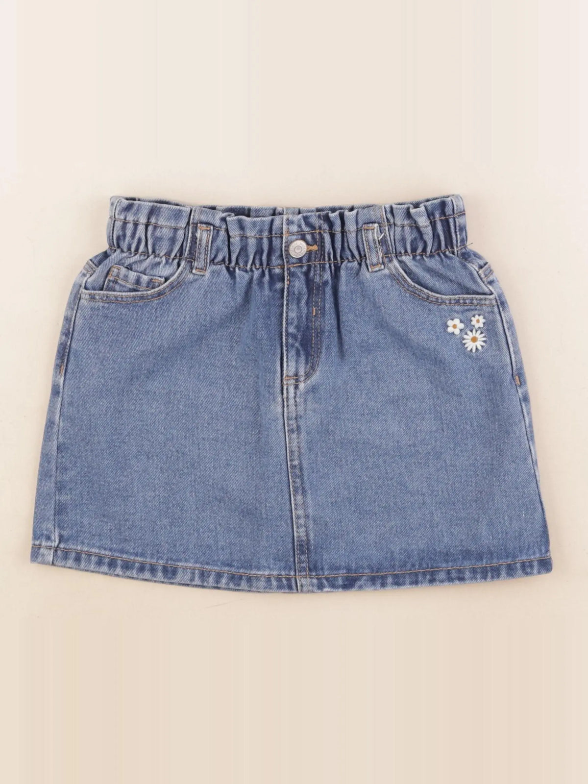 Vertbaudet - jupe bleu - 8 ans