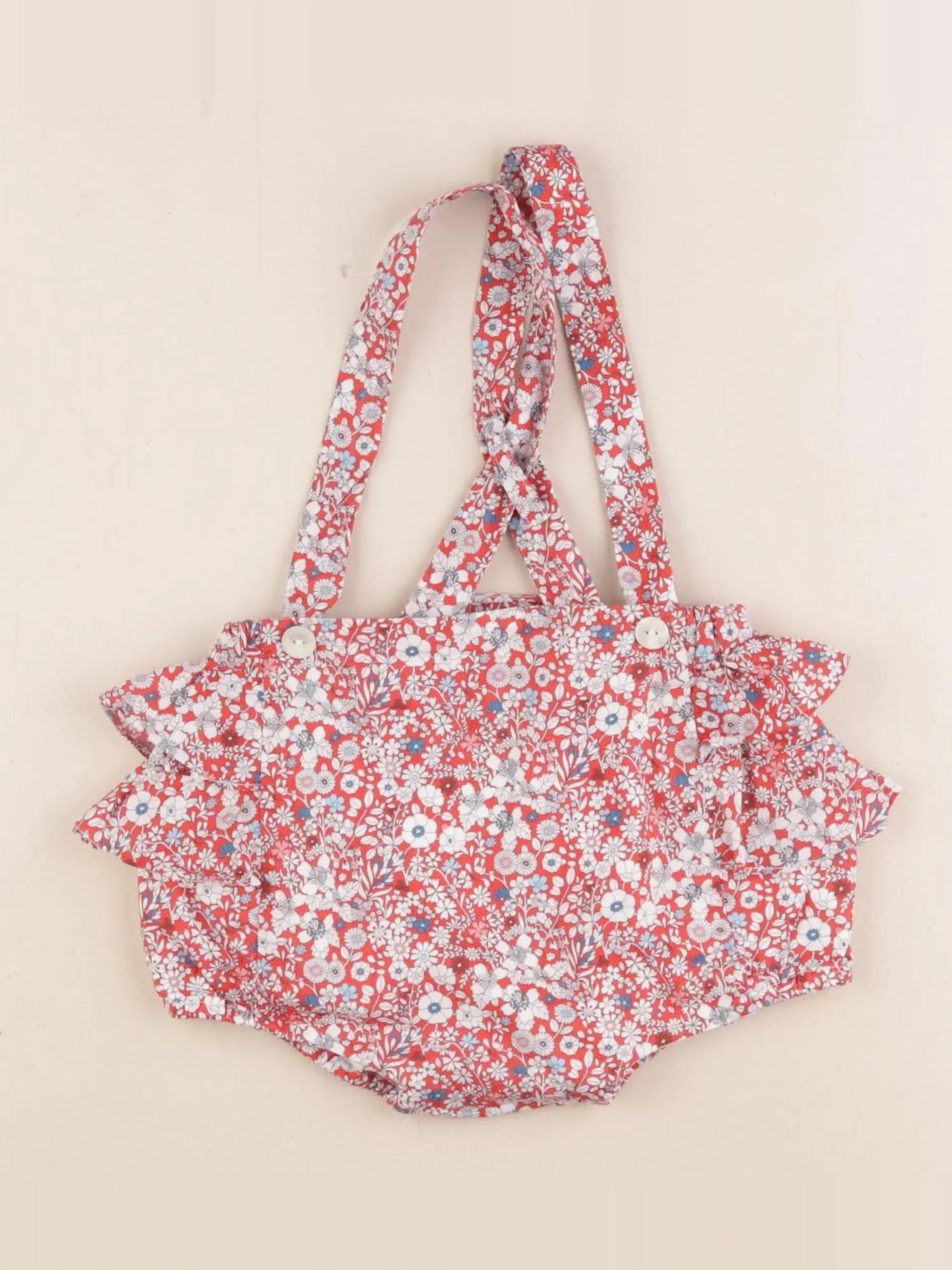 Jacadi - bloomer liberty rouge - 18 mois