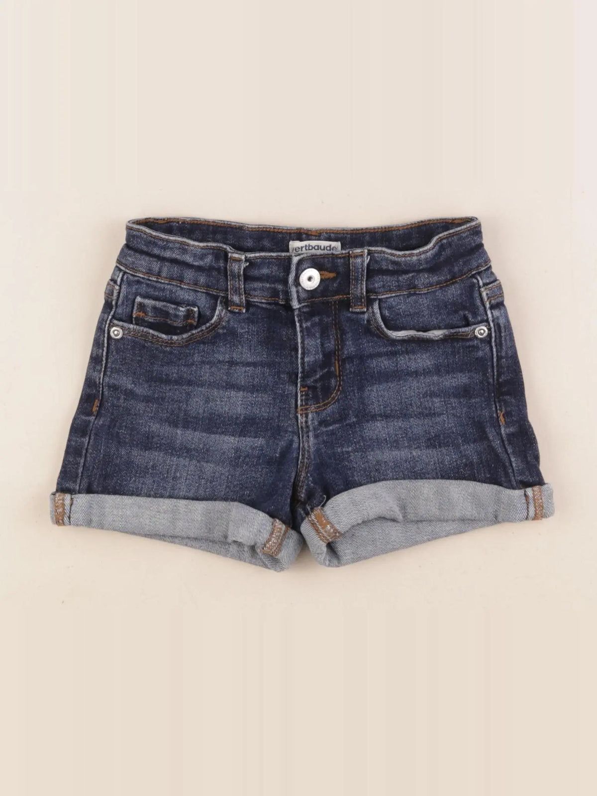 Vertbaudet - short bleu - 5 ans