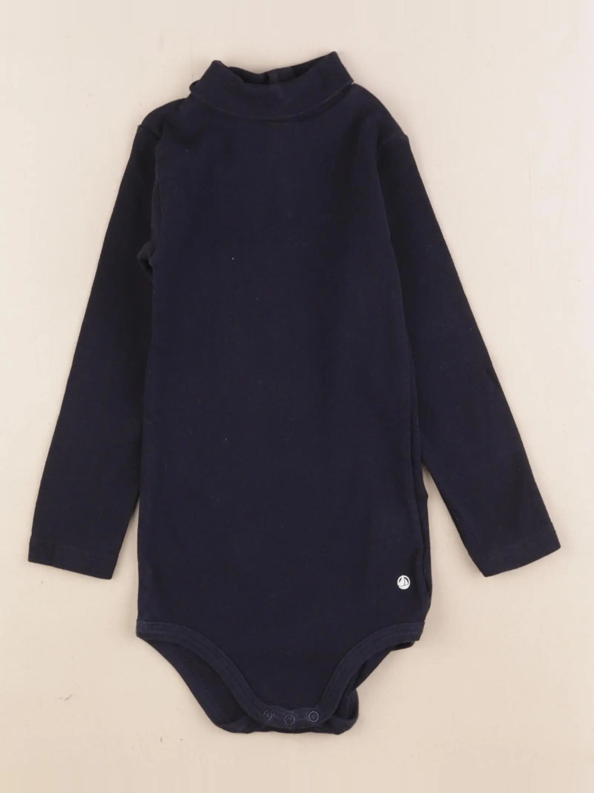 Petit Bateau - body à col bleu - 24 mois