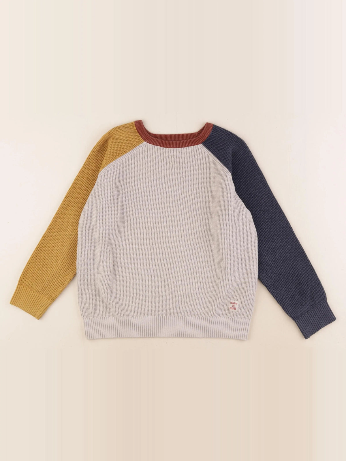 Vertbaudet - pull multicolore - 6 ans