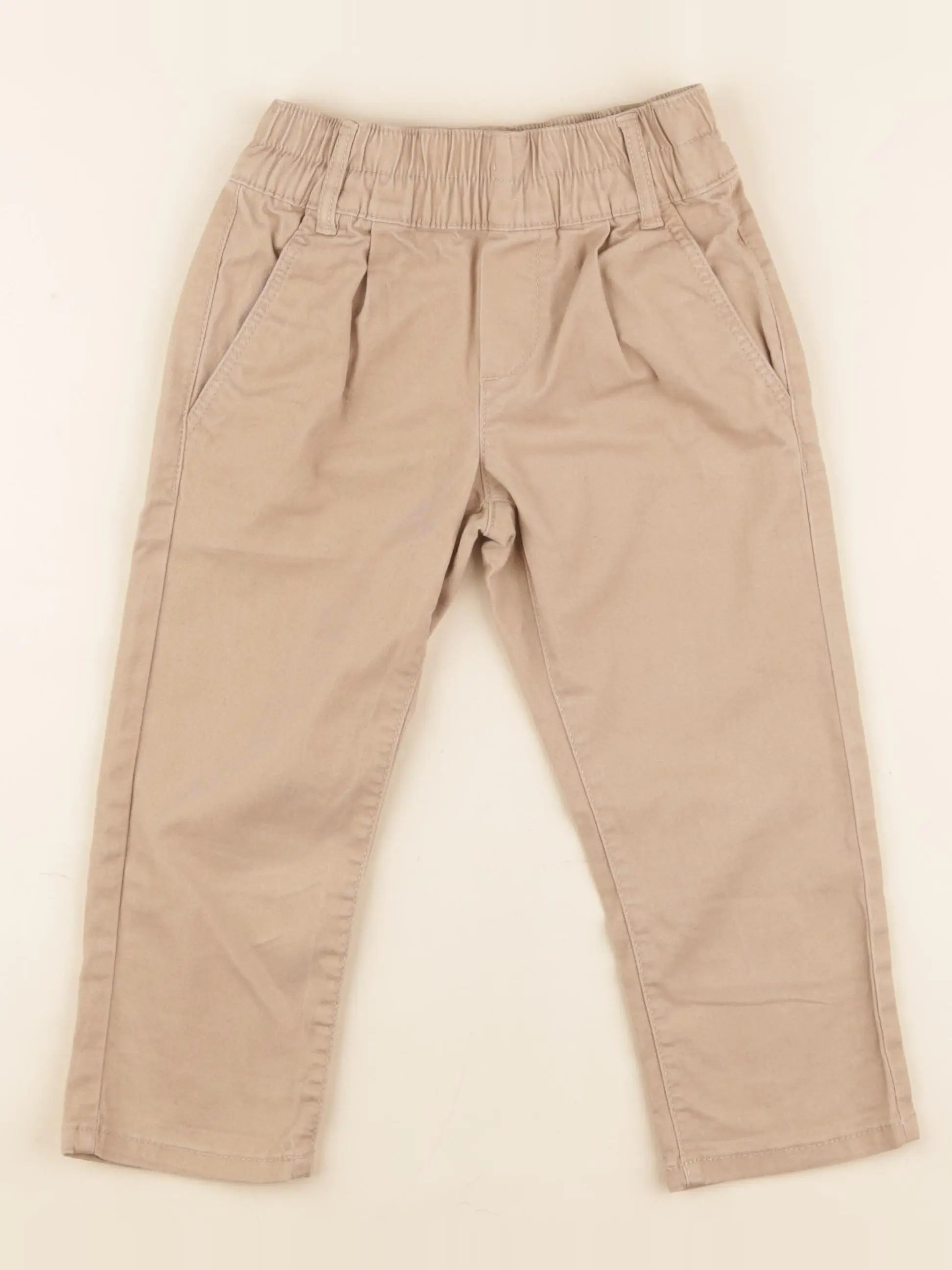 Monoprix - pantalon beige - 3 ans