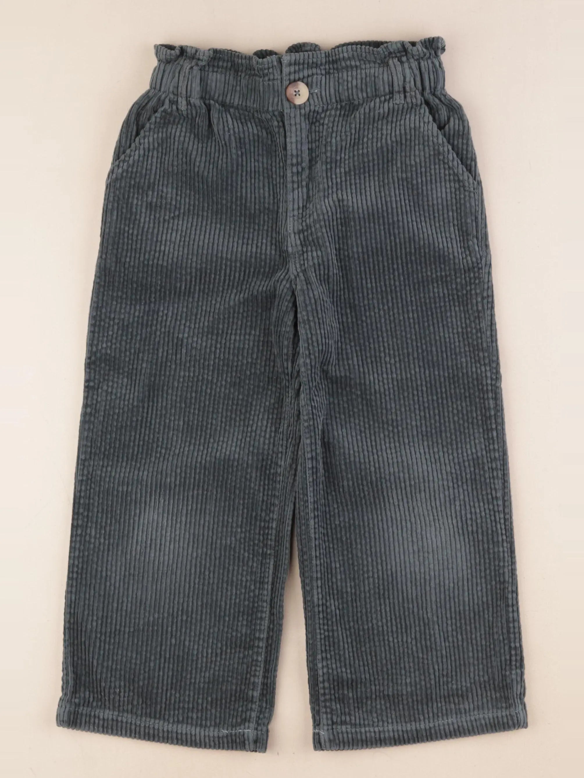 Vertbaudet - pantalon vert - 6 ans