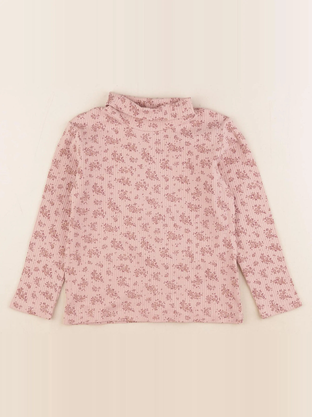 Vertbaudet - sous-pull rose - 5 ans