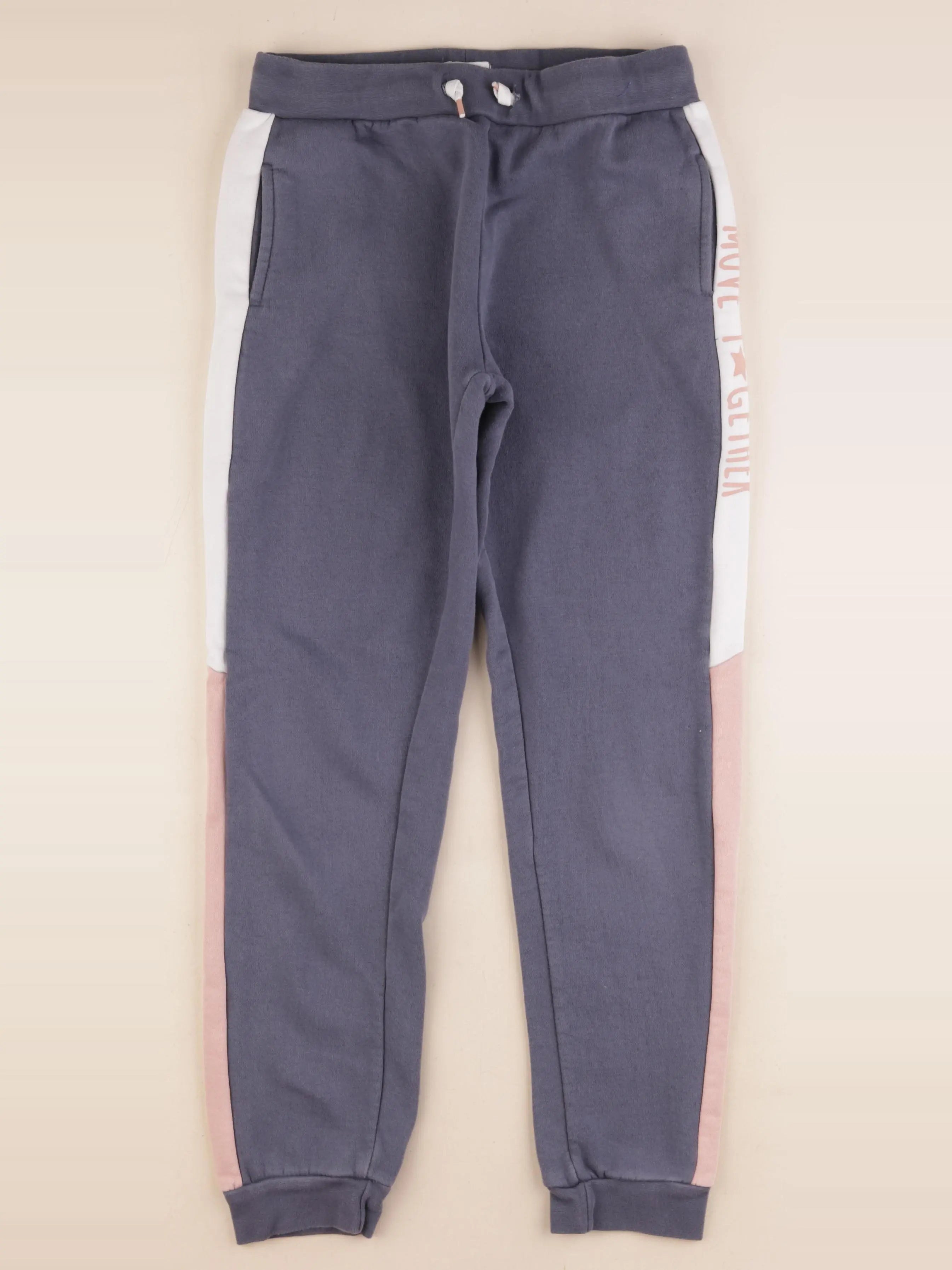 Vertbaudet - jogging doublé multicolore - 12 ans