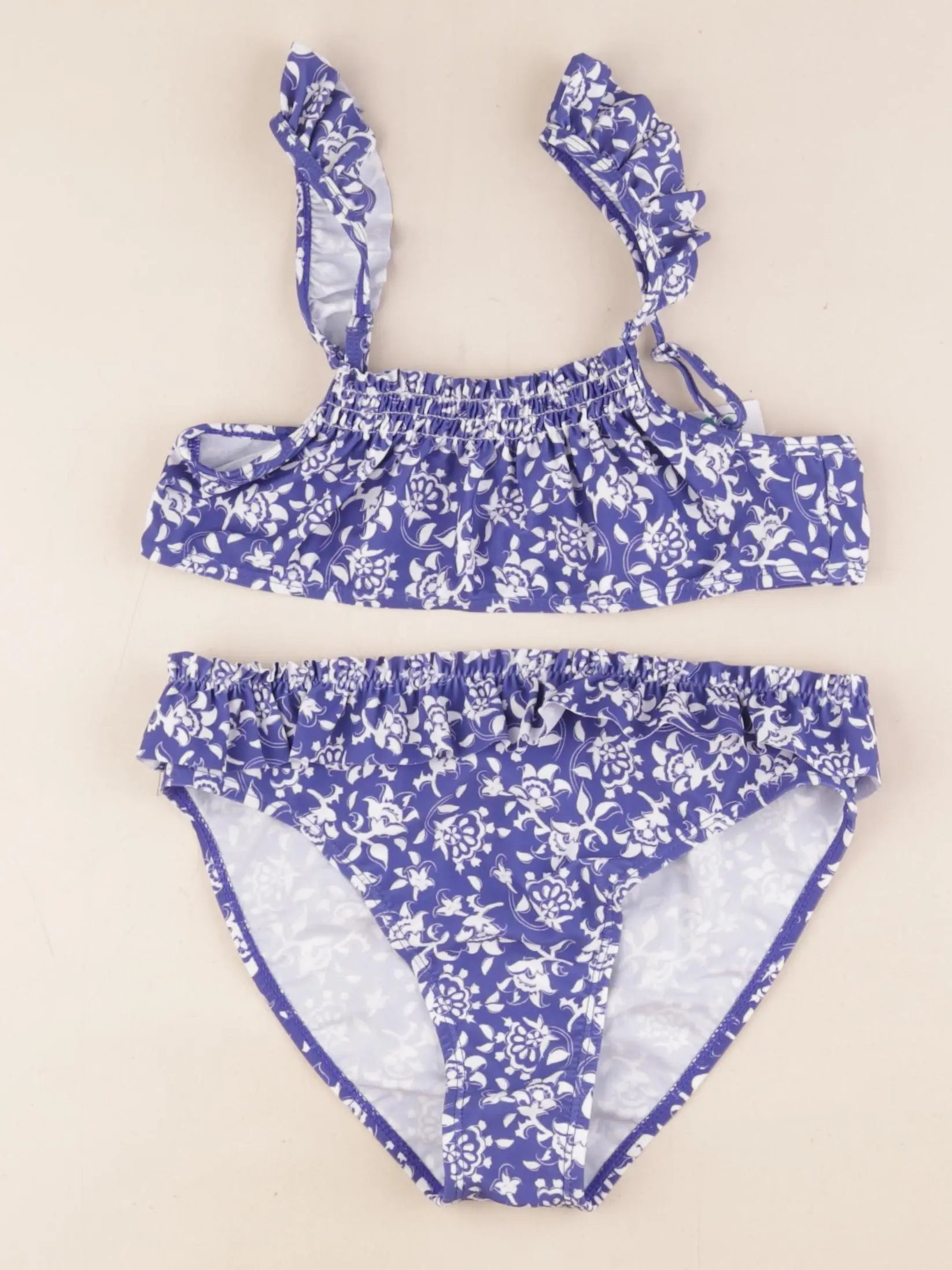 Vertbaudet - maillot de bain bleu - 14 ans