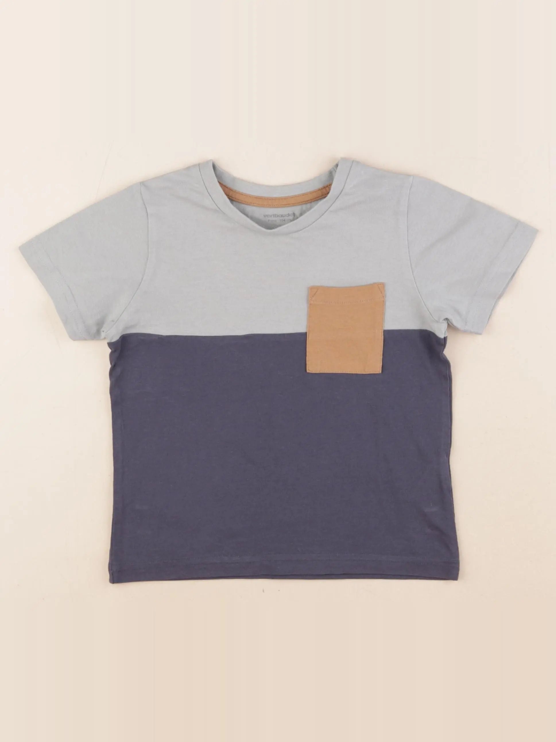 Vertbaudet - tee-shirt multicolore - 4 ans