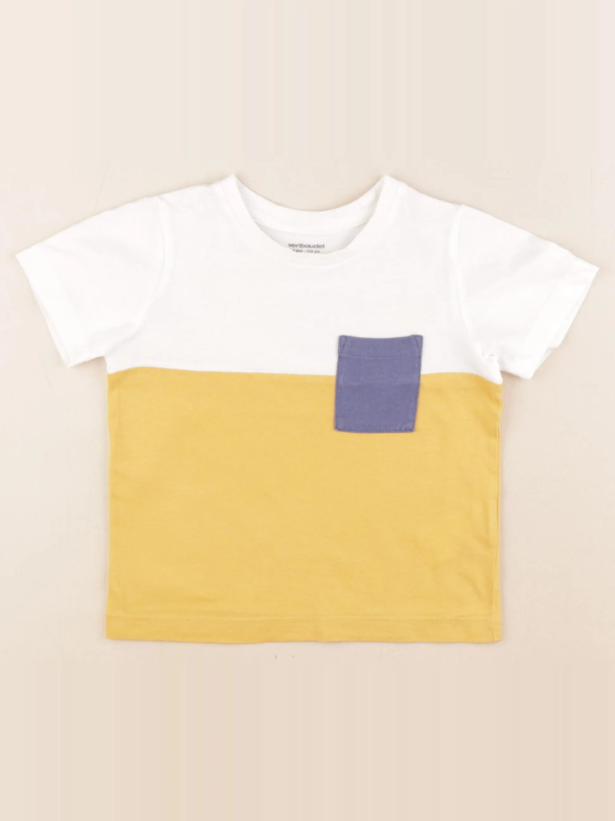Vertbaudet - tee-shirt multicolore - 4 ans