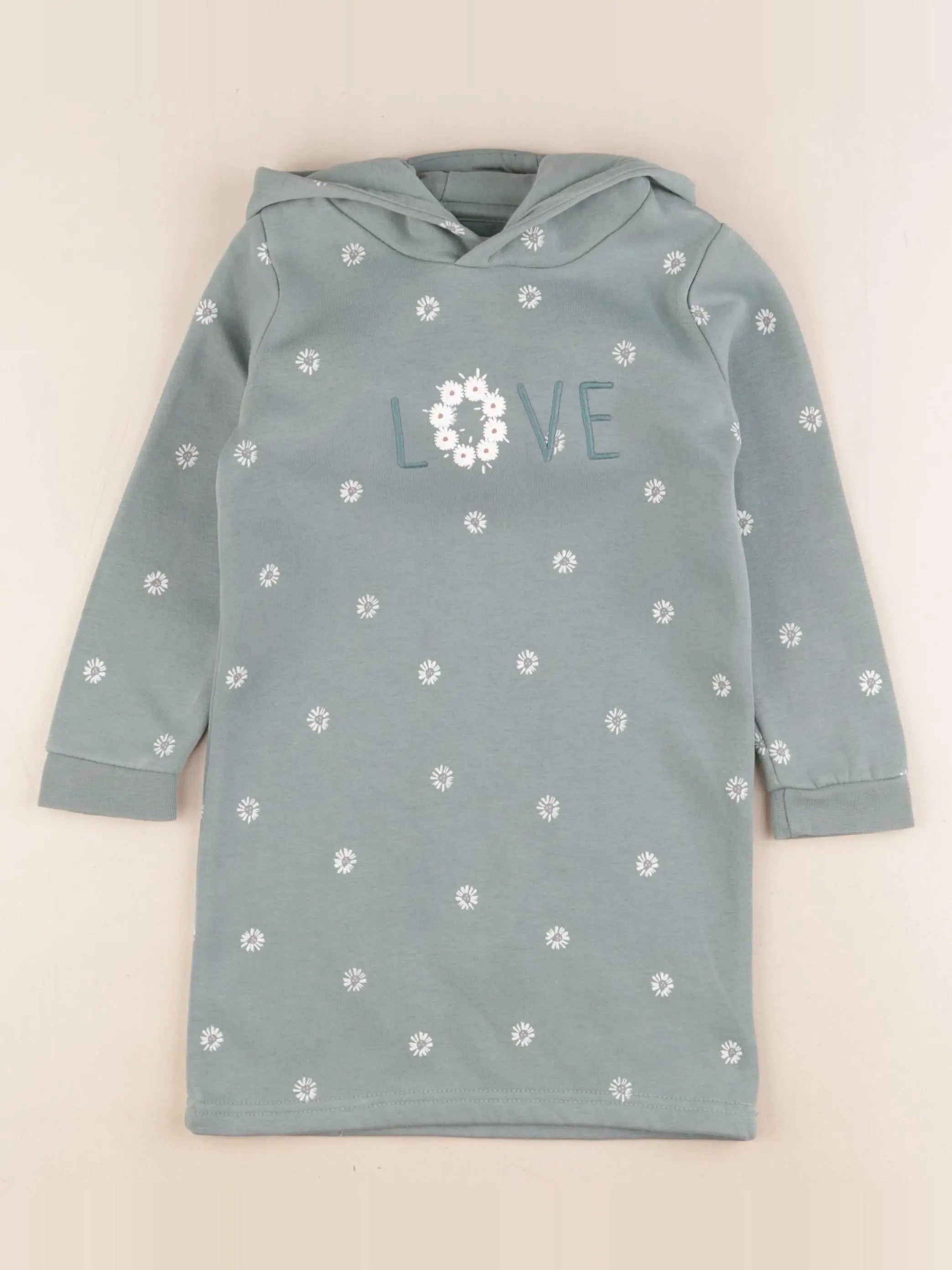 Vertbaudet - robe vert - 4 ans