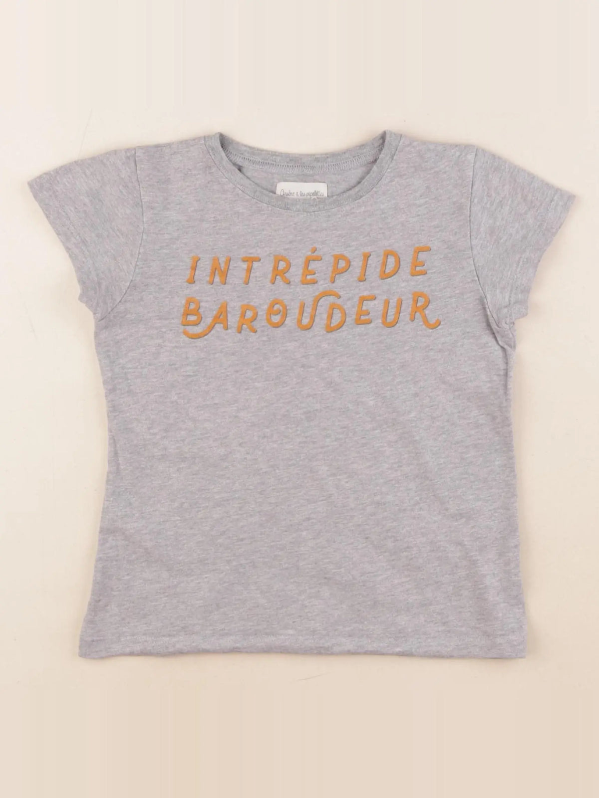 Arsène et les pipelettes - tee-shirt gris - 5 ans