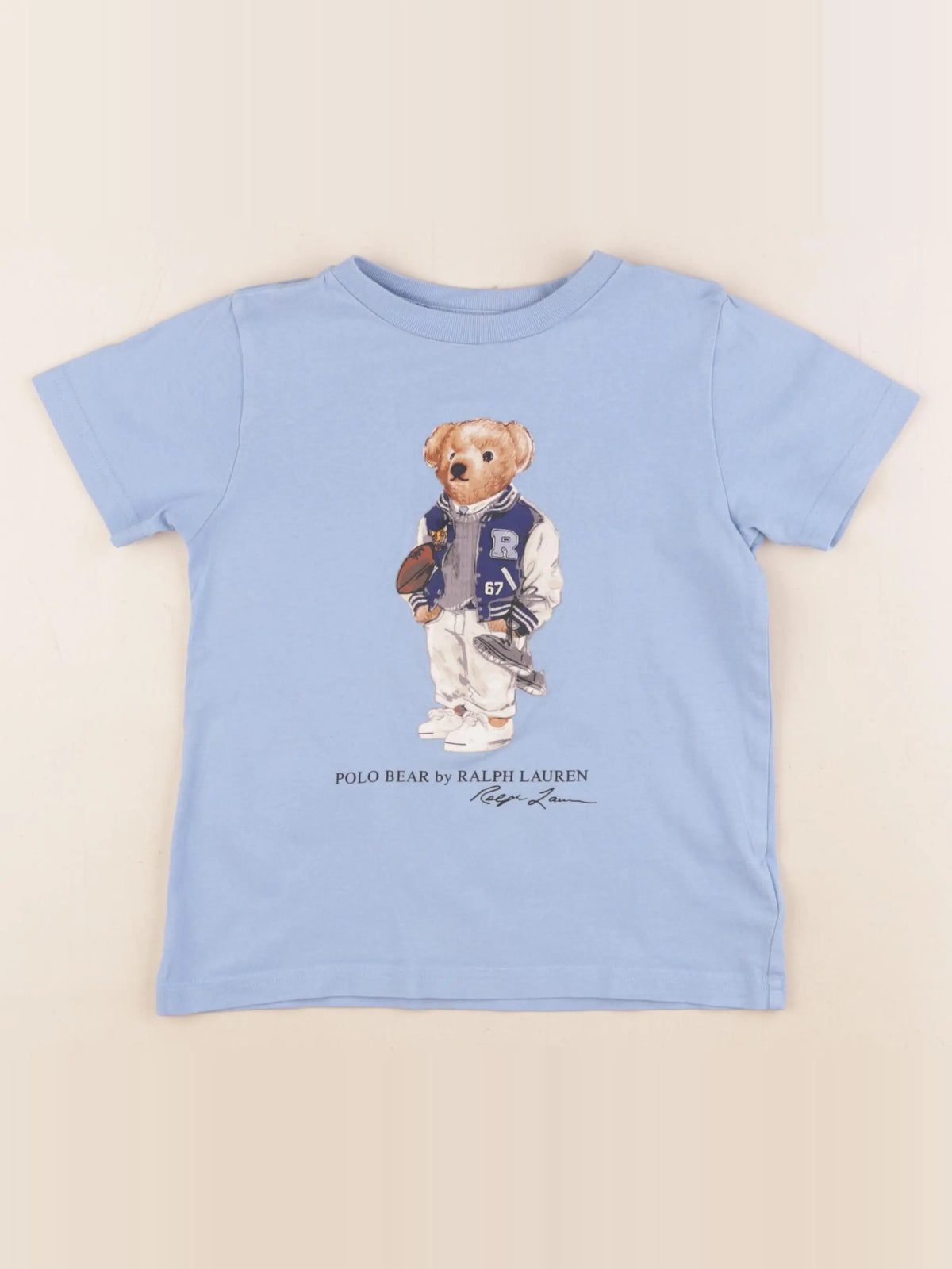 Ralph Lauren - tee-shirt bleu - 3 ans