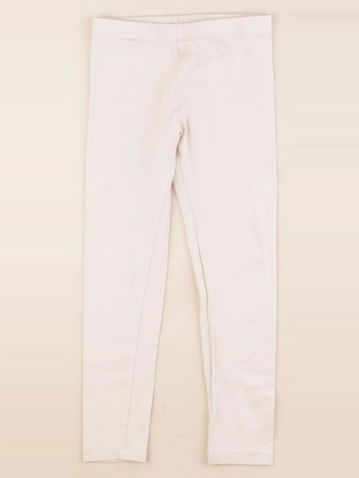 H&M - legging beige - 4/5 ans