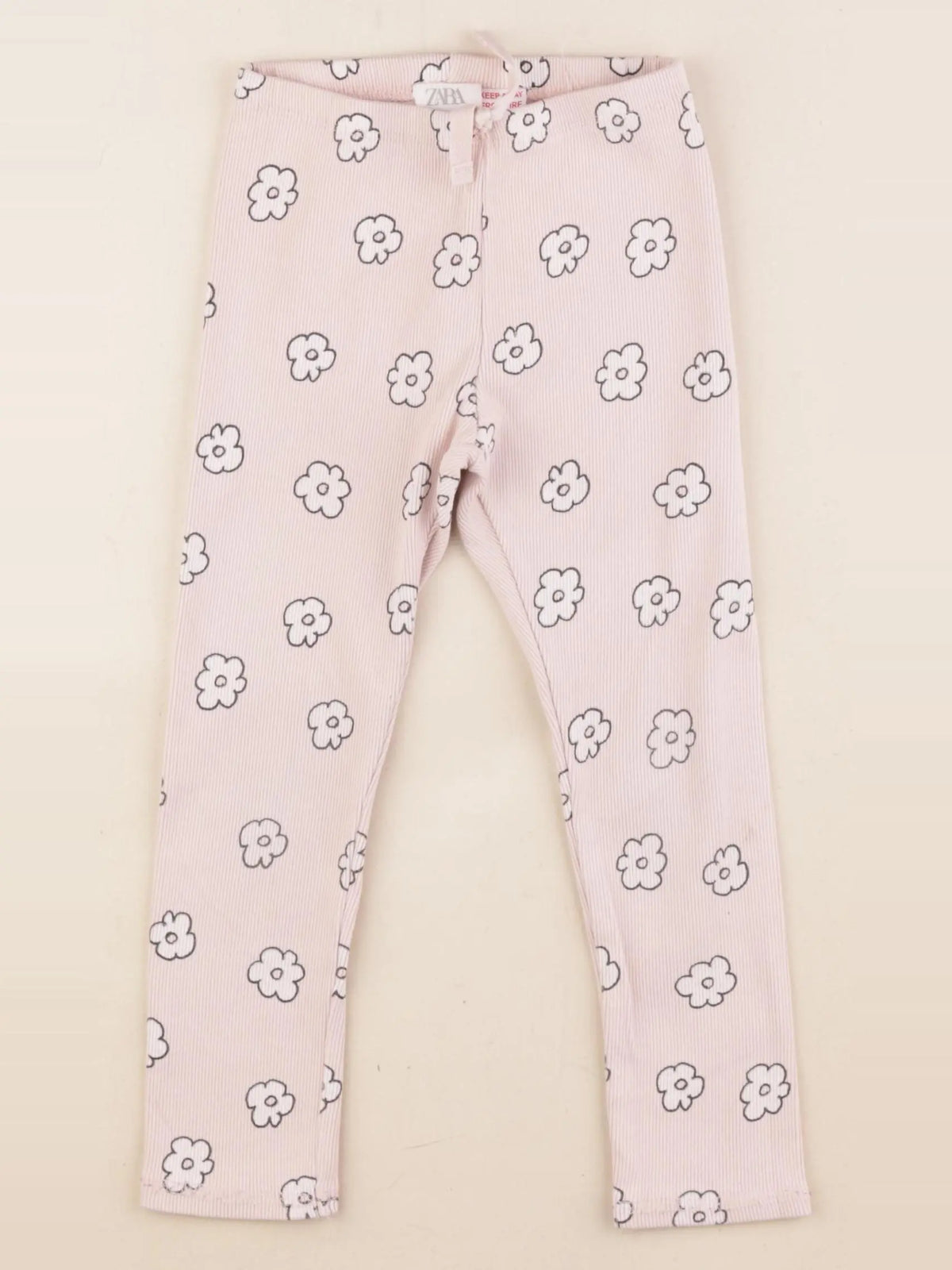 Zara - legging rose - 4/5 ans