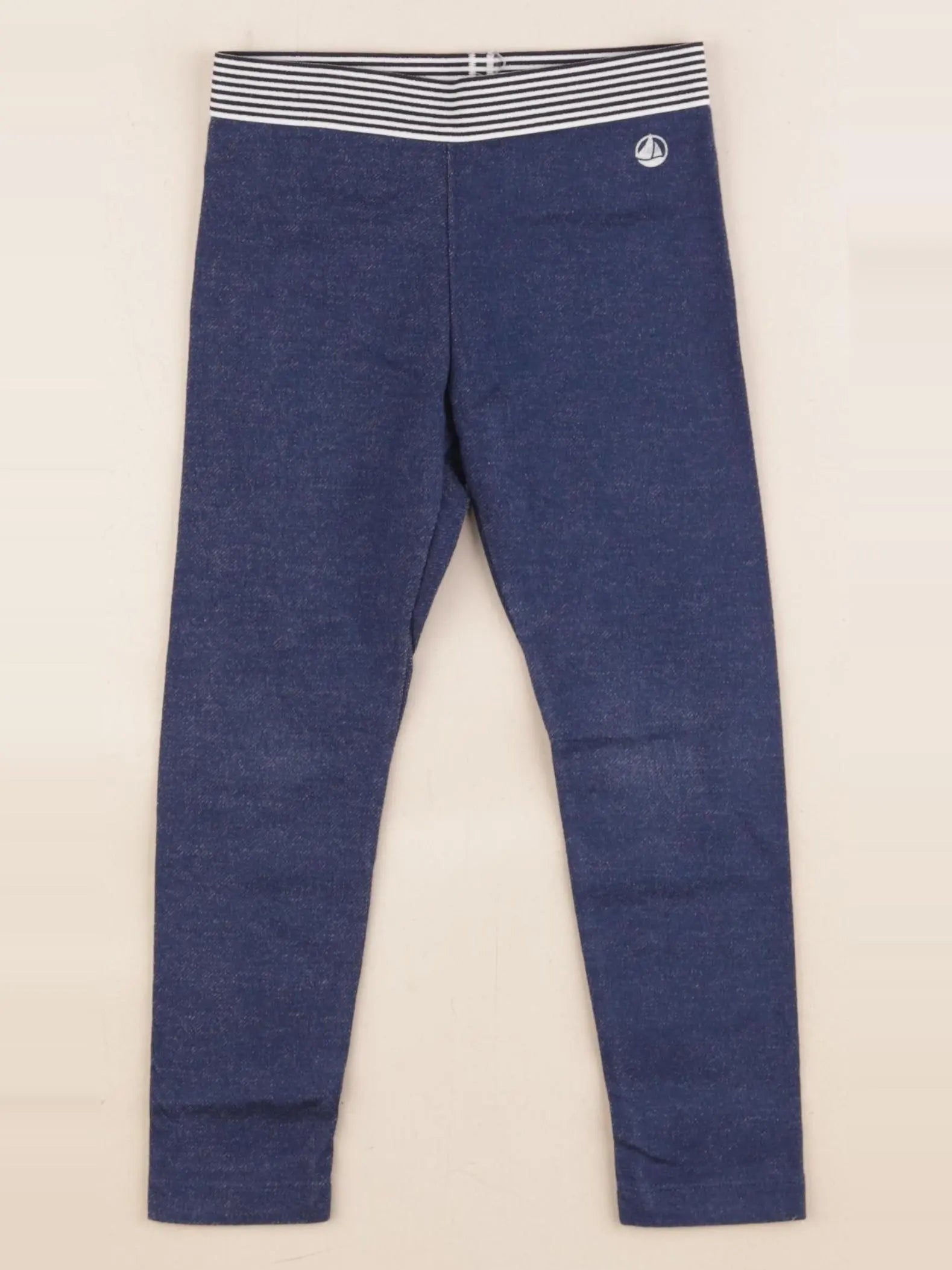 Petit Bateau - legging bleu - 3 ans