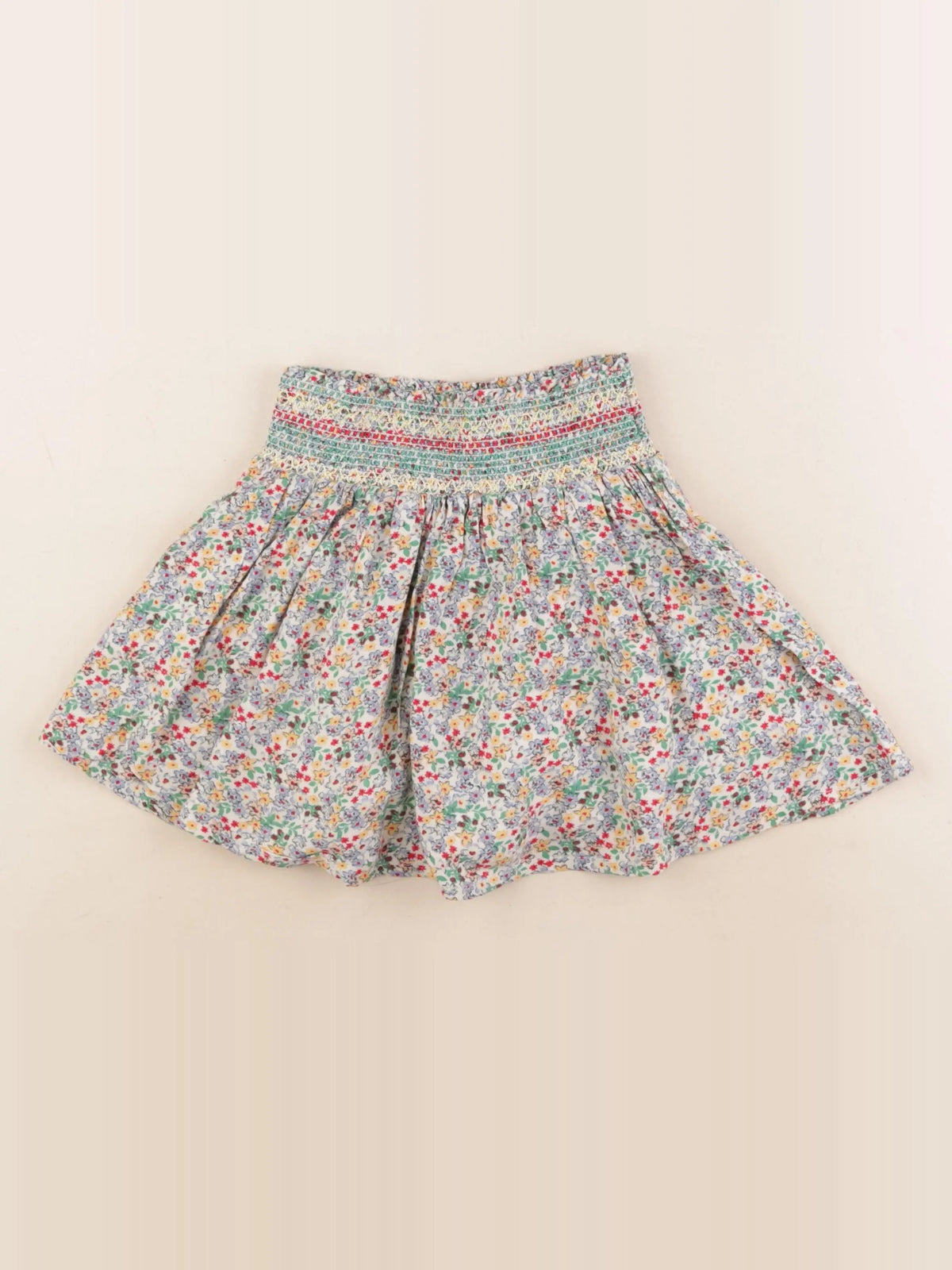 Monoprix - jupe multicolore - 4 ans