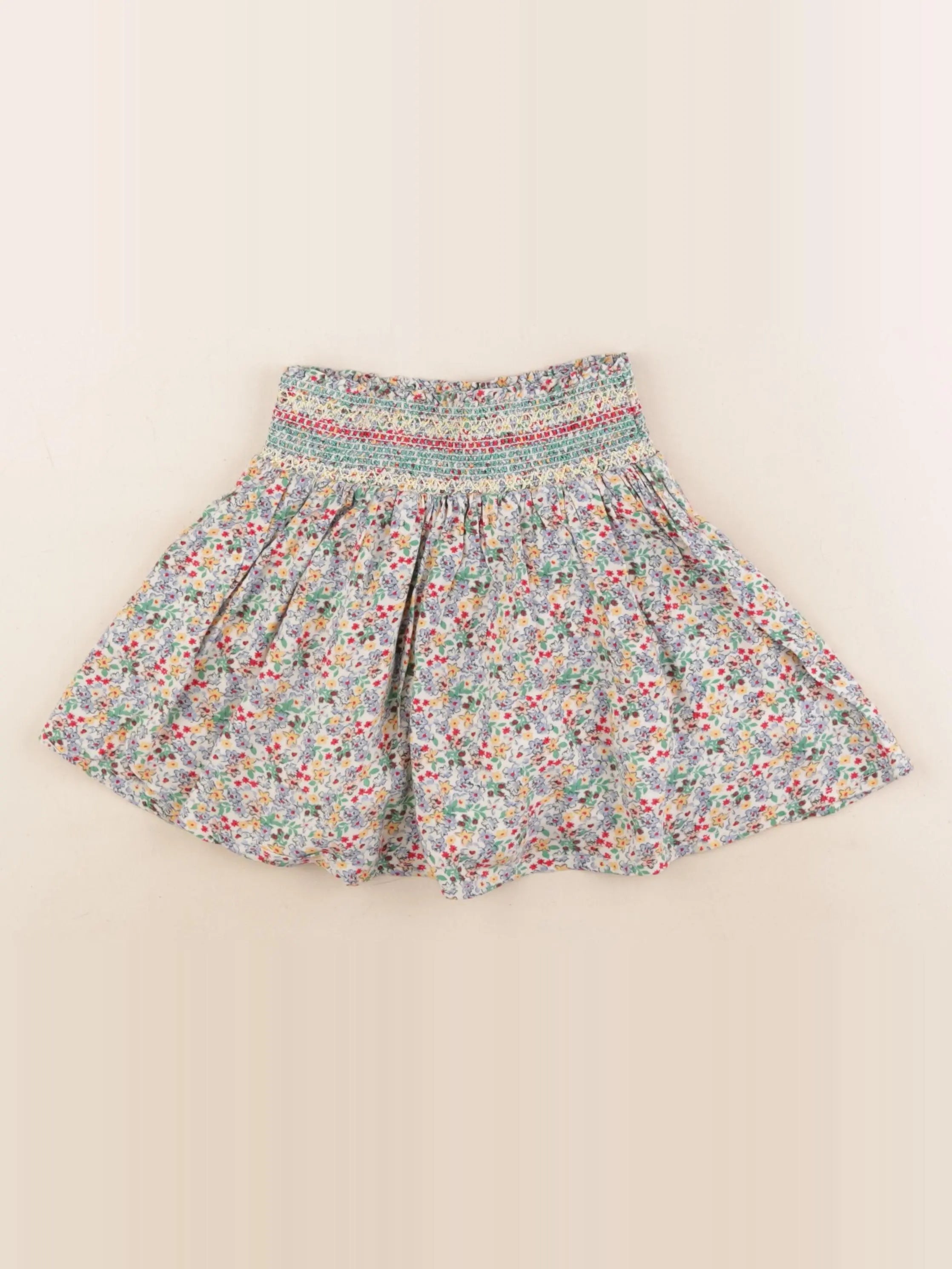 Monoprix - jupe multicolore - 4 ans