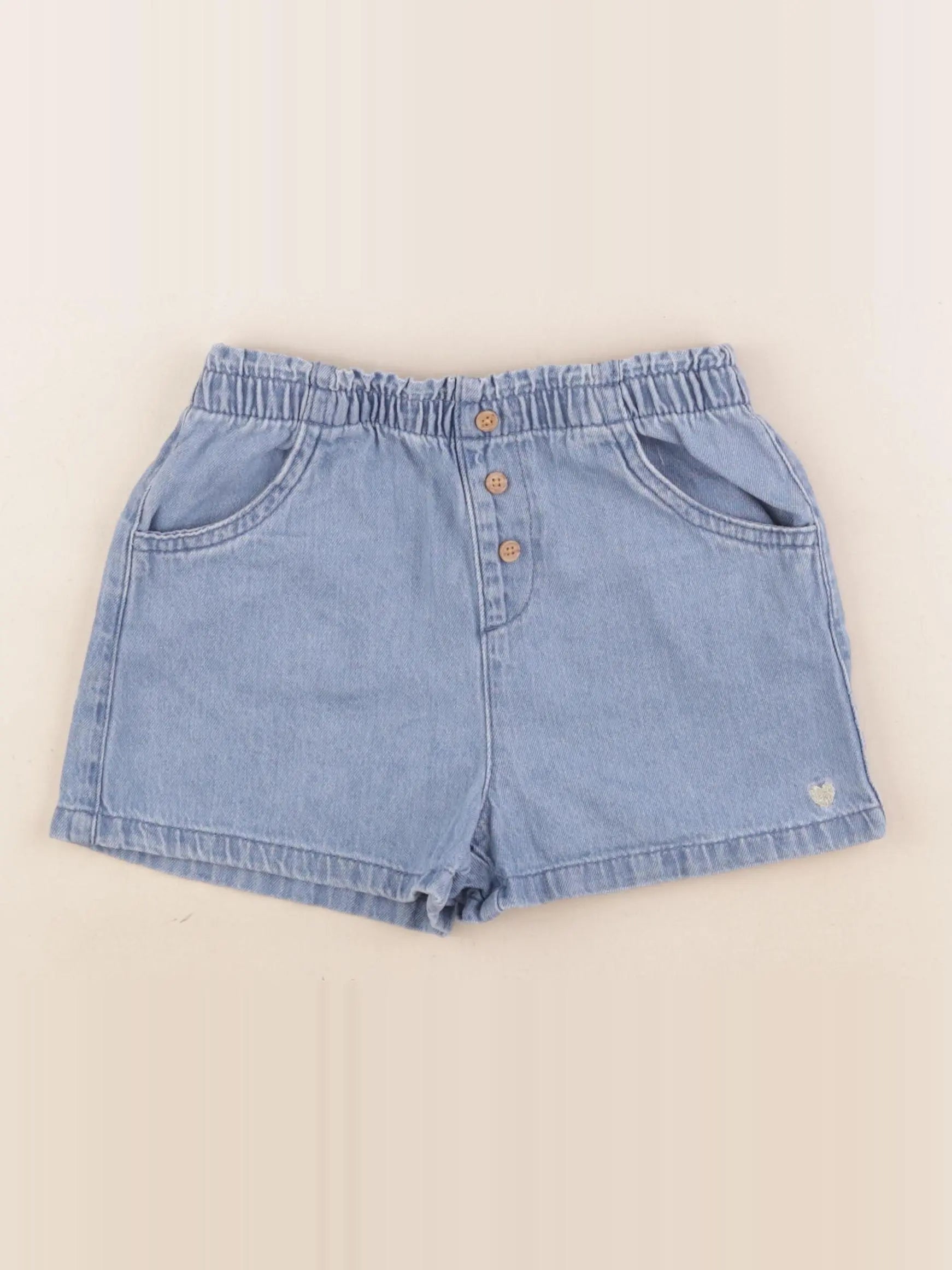 Vertbaudet - short bleu - 6 ans