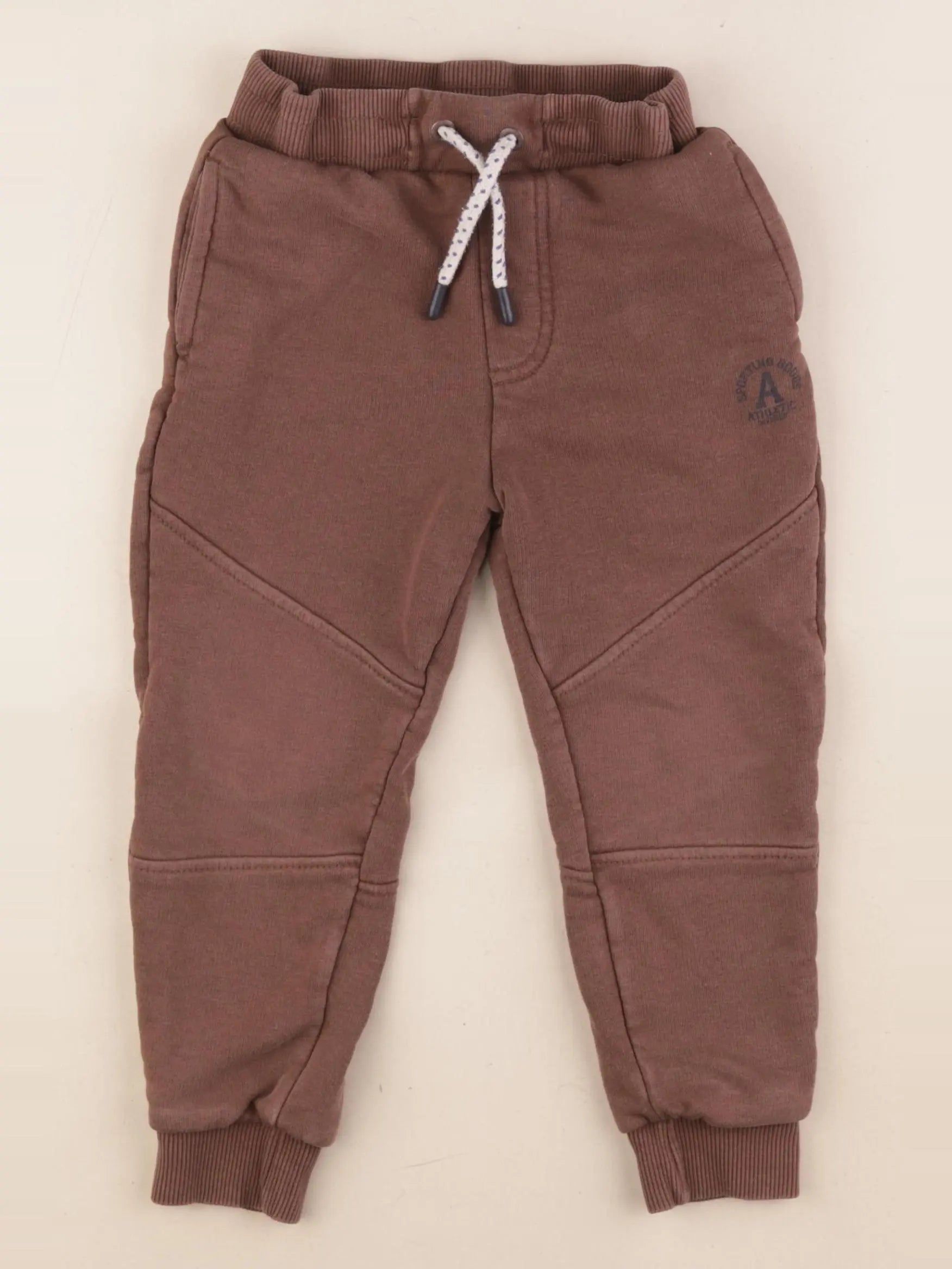 Vertbaudet - jogging marron - 4 ans