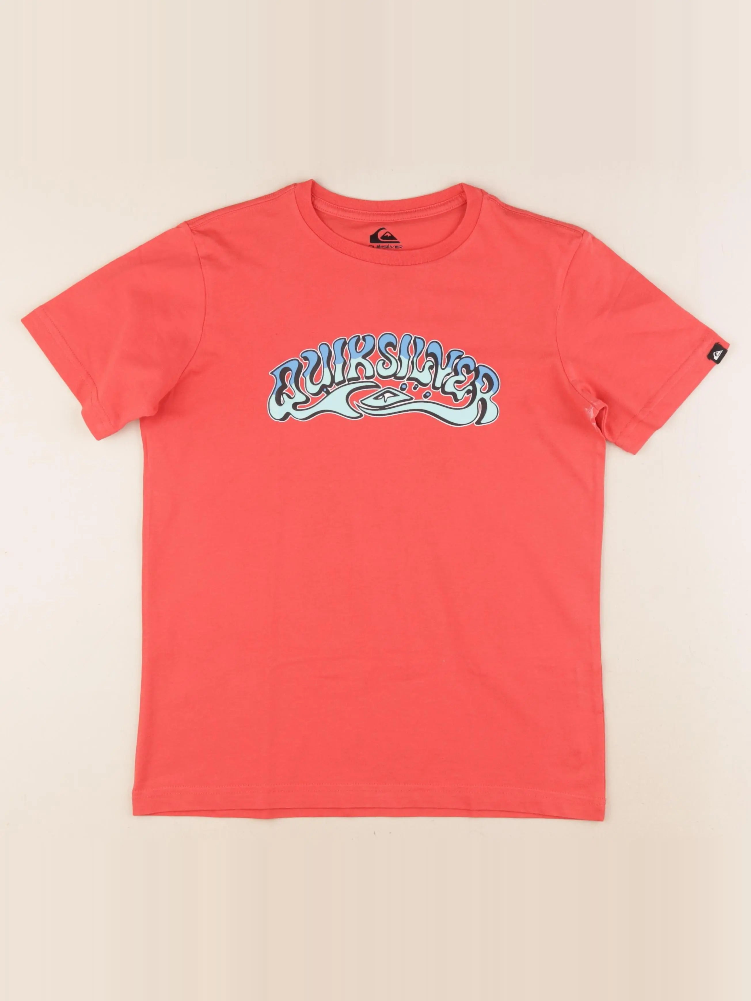 Quiksilver - tee-shirt rouge - 10 ans