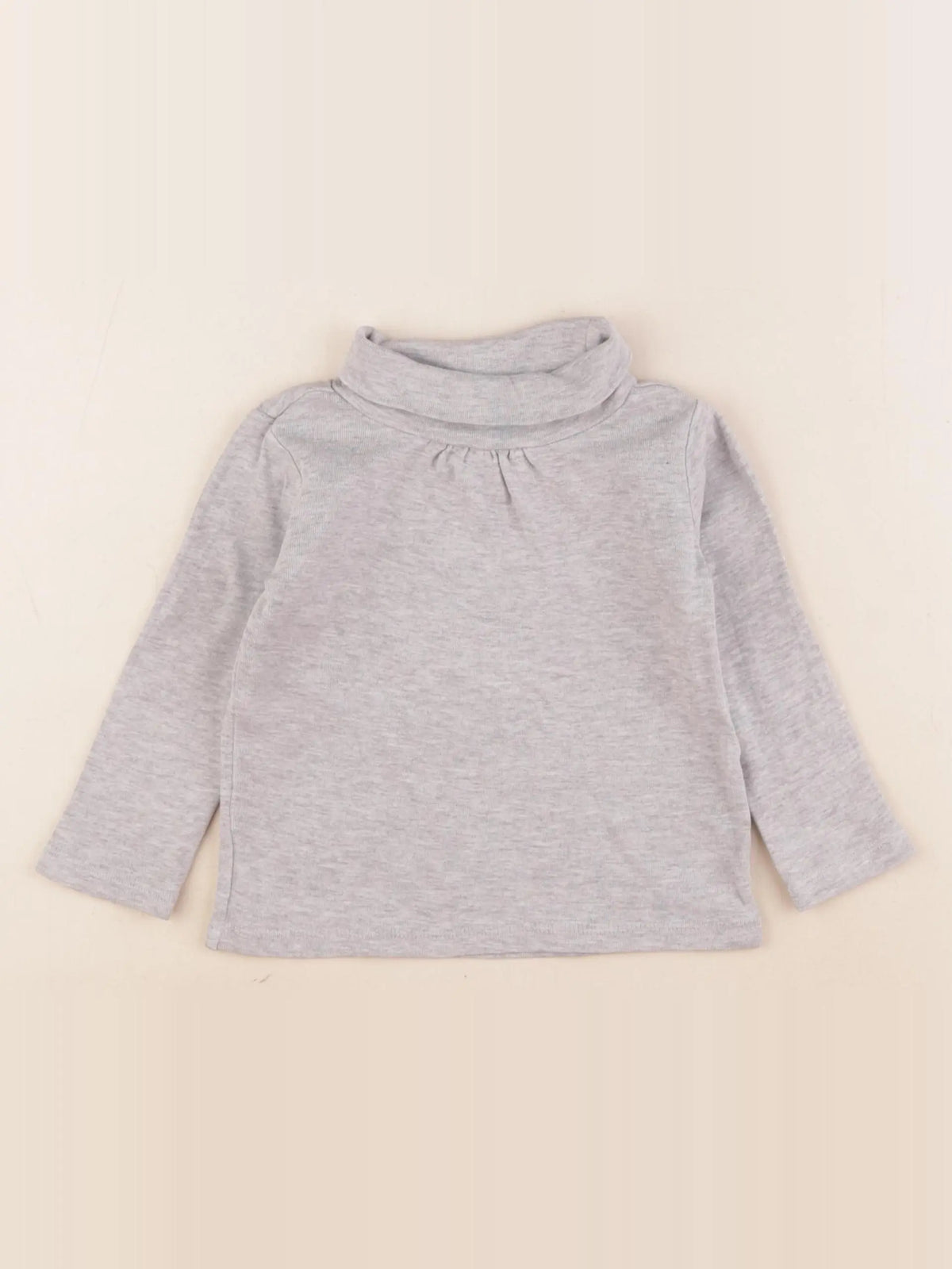 Vertbaudet - sous-pull gris - 2 ans