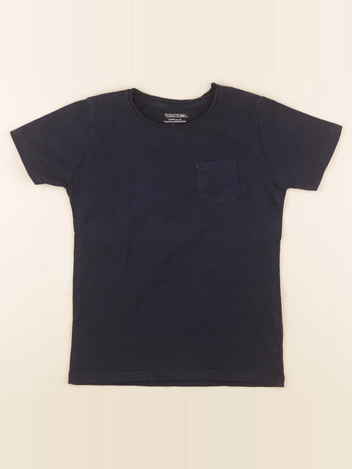 Monoprix - tee-shirt bleu - 10 ans