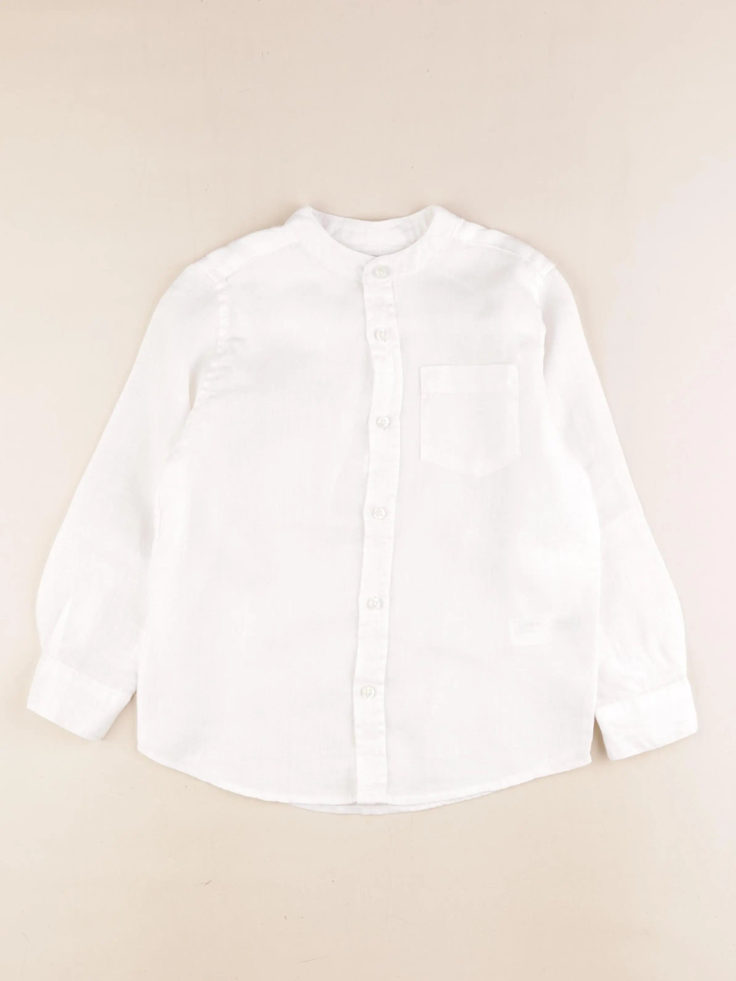 Monoprix - chemise blanc - 6 ans