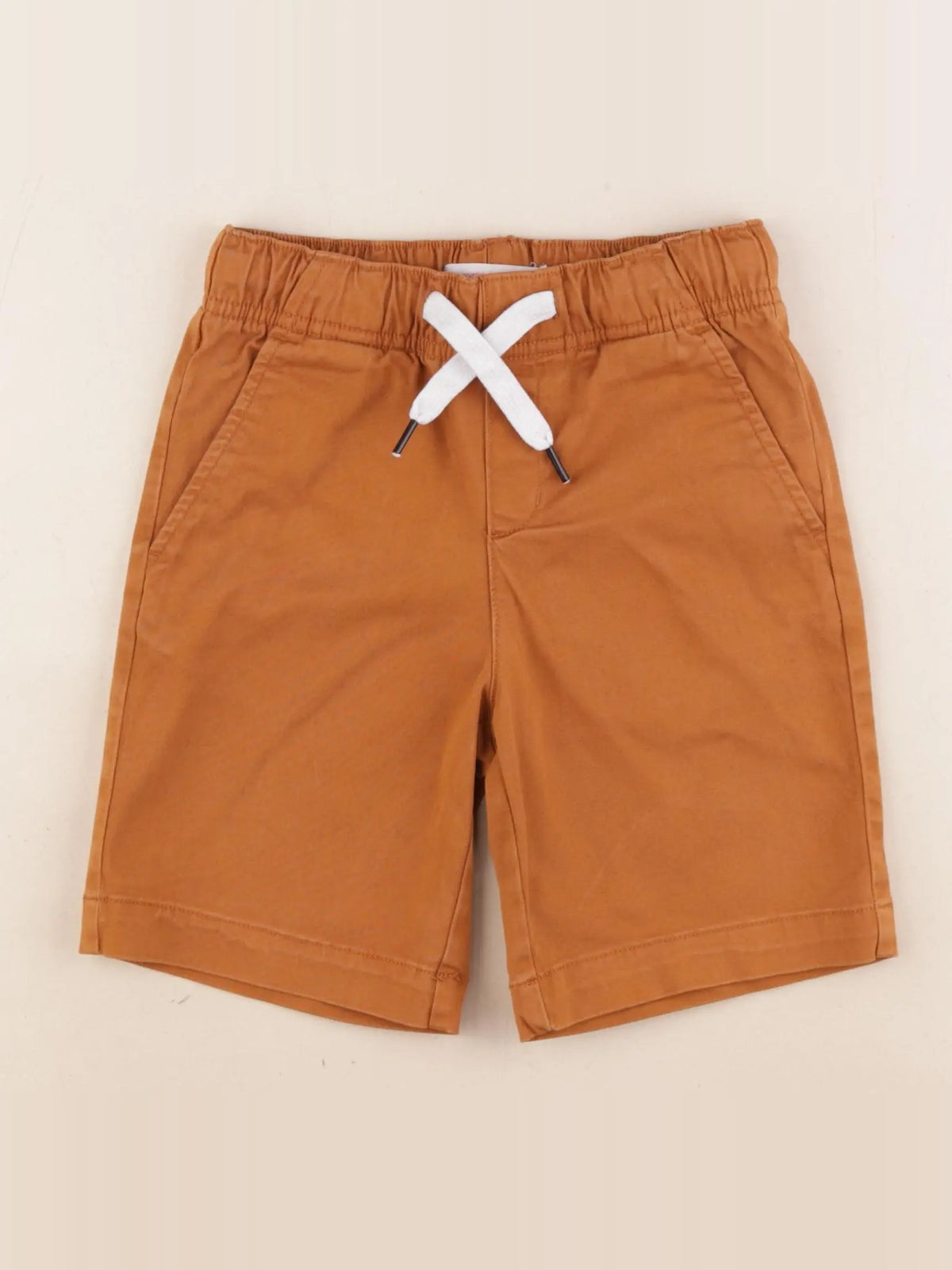Monoprix - short marron - 8 ans