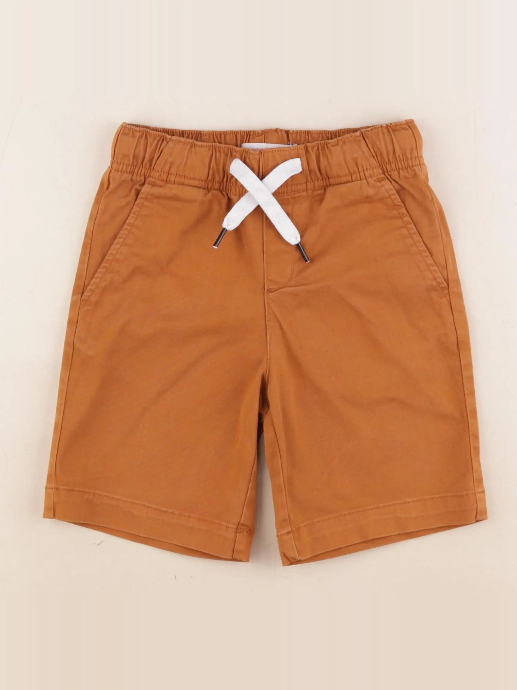 Monoprix - short marron - 8 ans