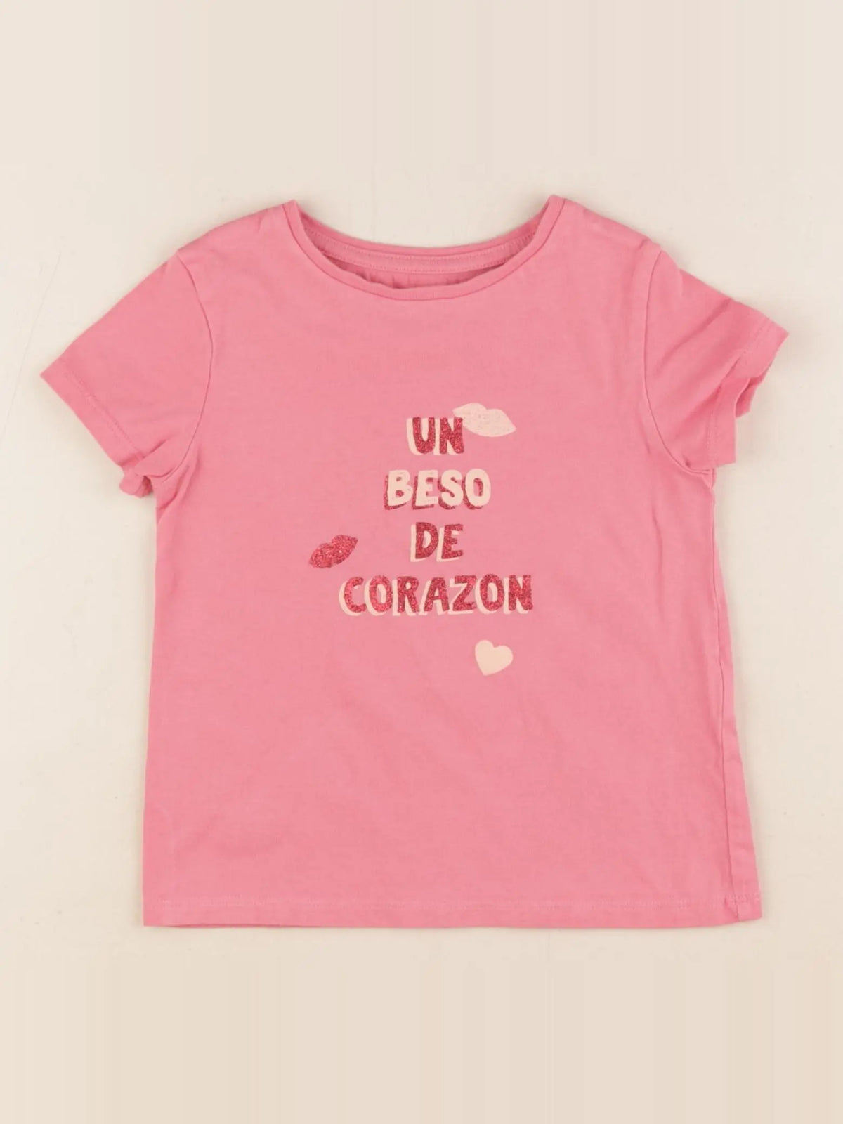 Vertbaudet - tee-shirt rose - 3 ans