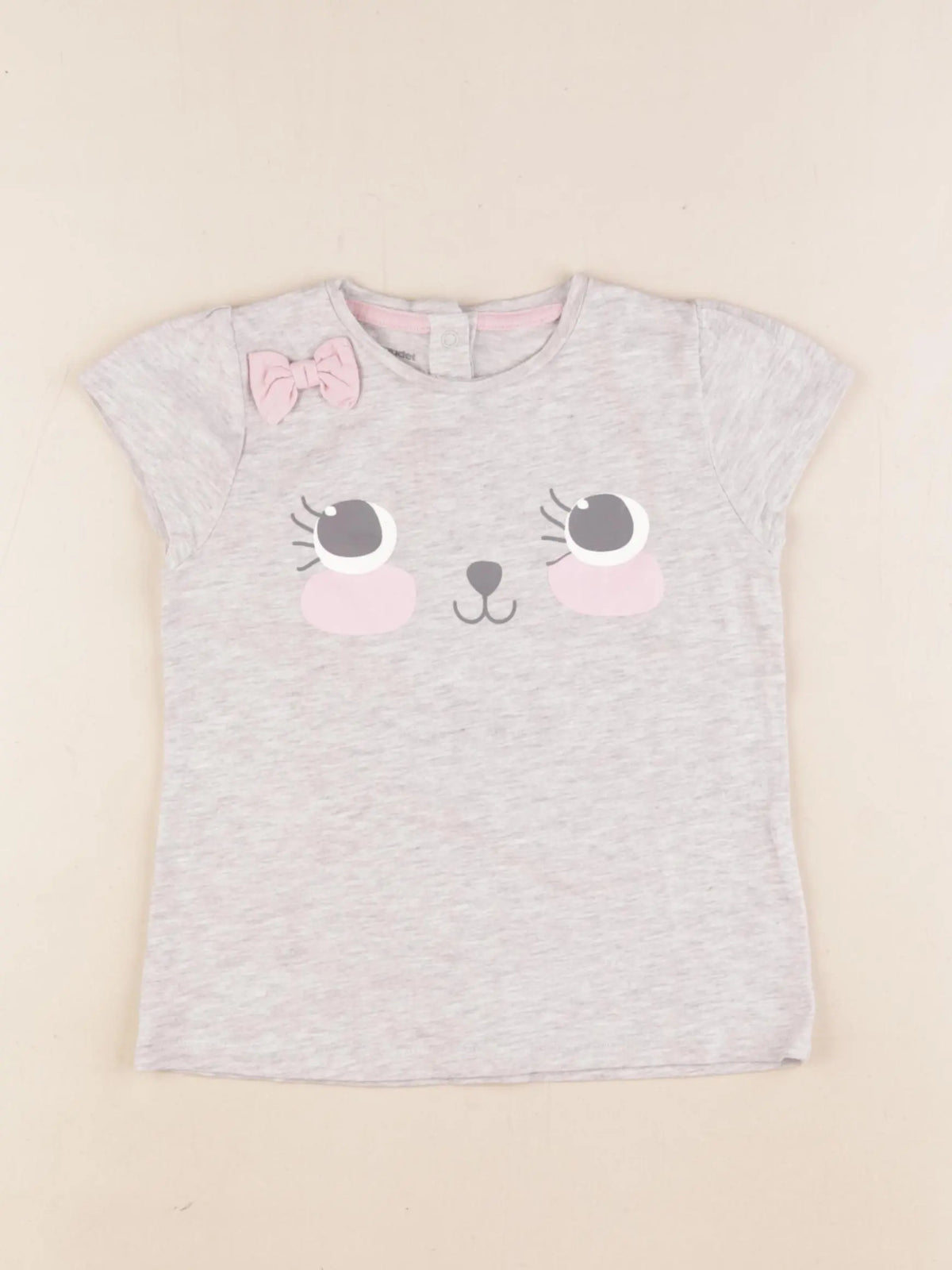 Vertbaudet - tee-shirt gris - 3 ans
