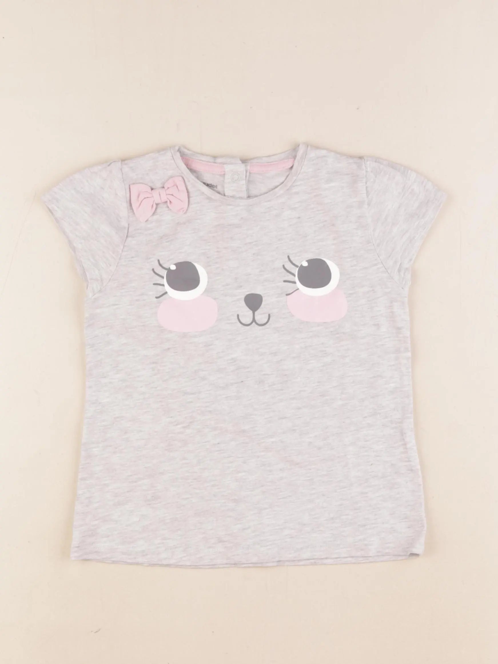 Vertbaudet - tee-shirt gris - 3 ans