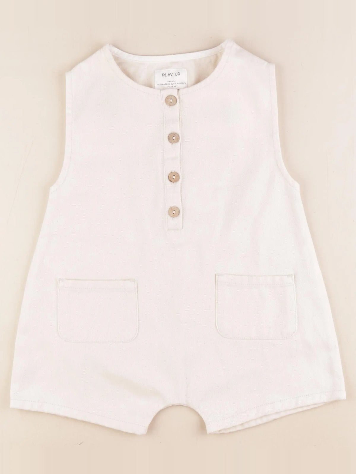 Play Up - combinaison beige - 24 mois