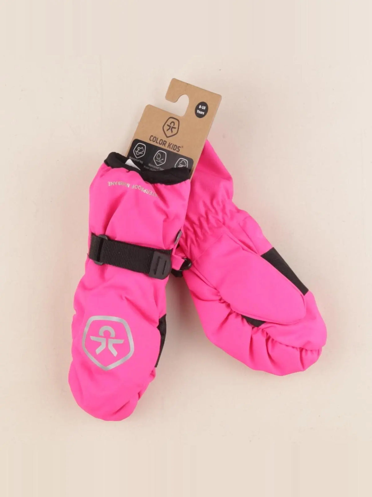 Colorkids - moufles de ski rose - 8/10 ans