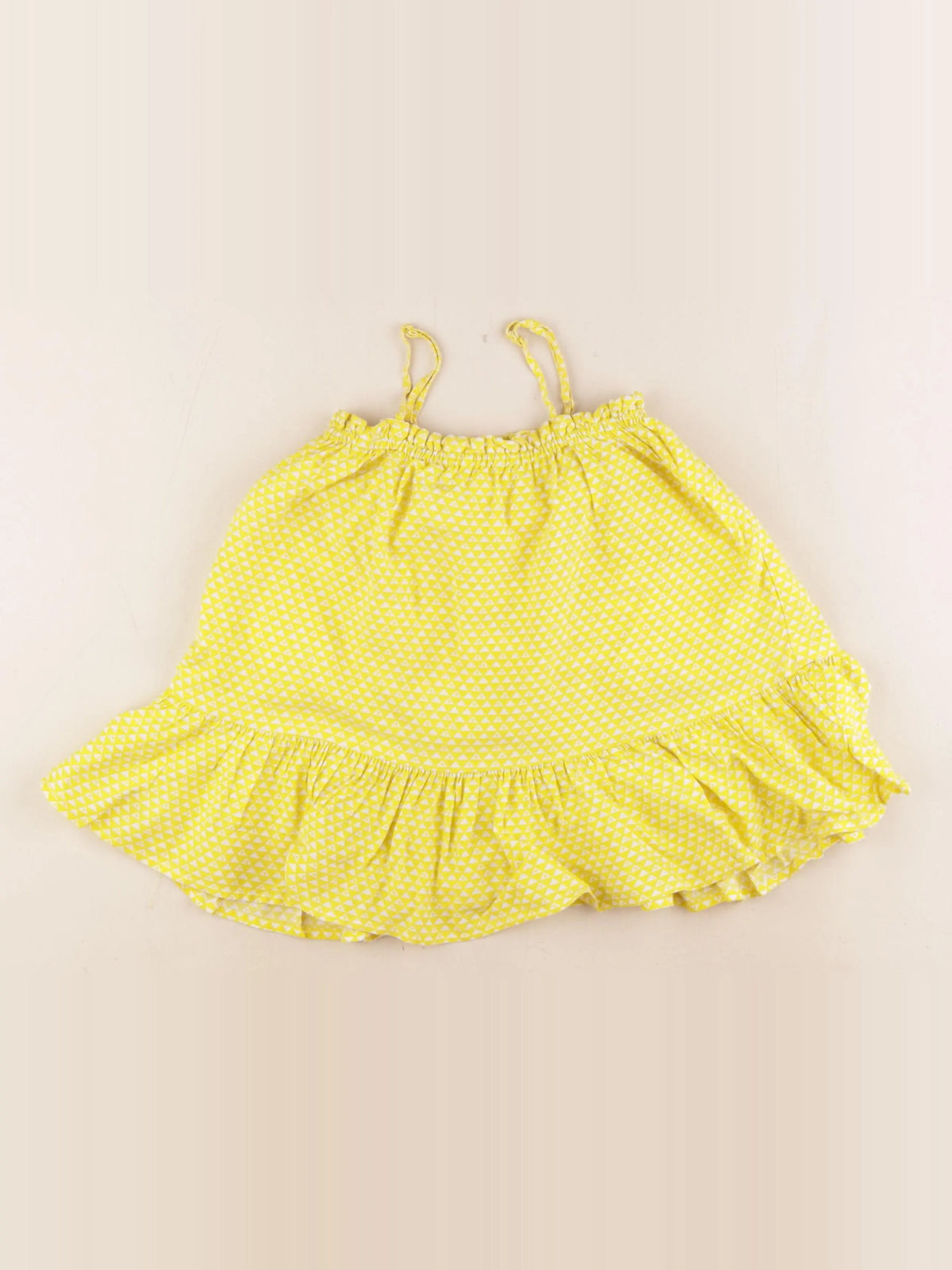 Vertbaudet - robe jaune - 2 ans