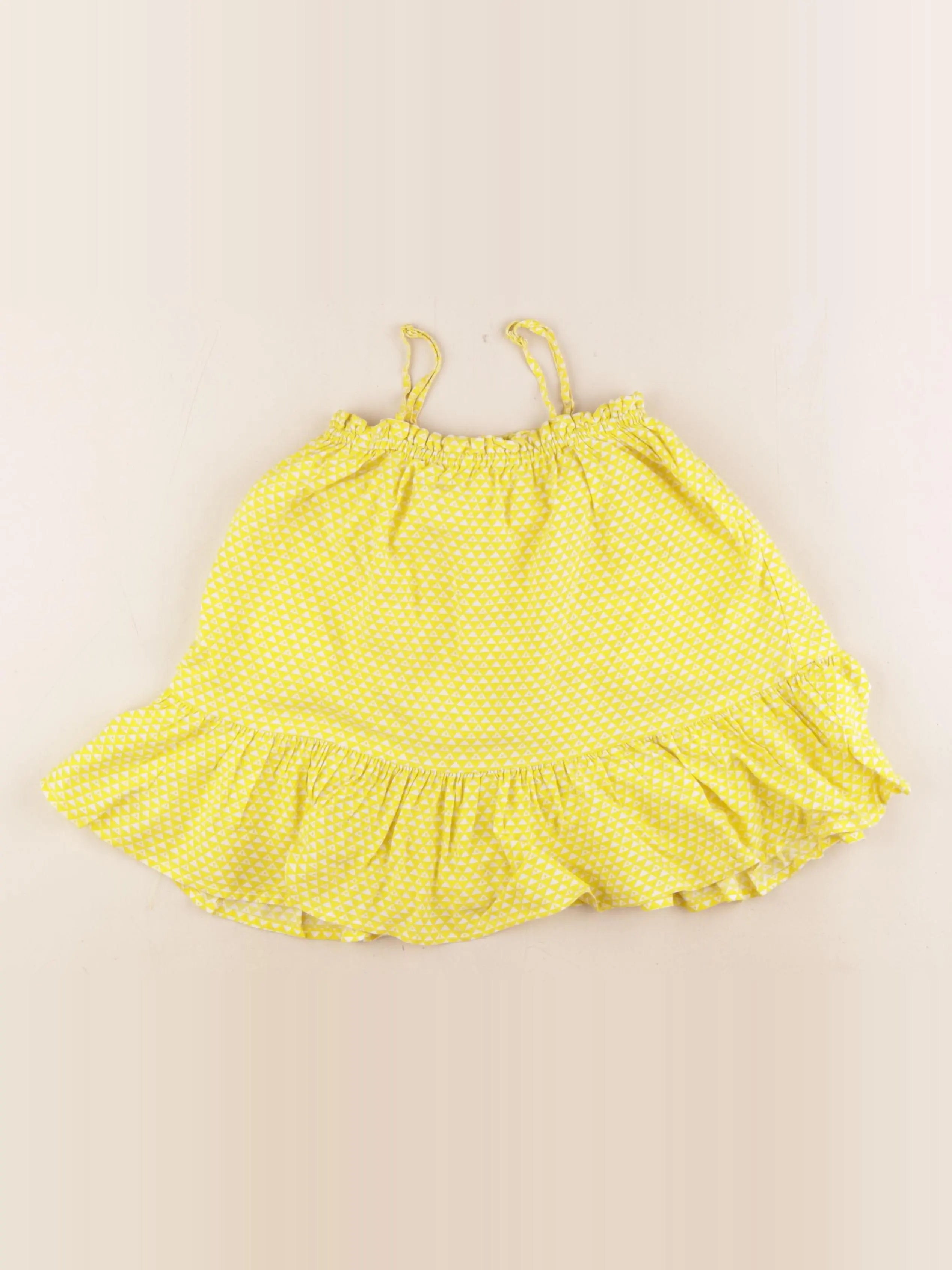 Vertbaudet - robe jaune - 2 ans