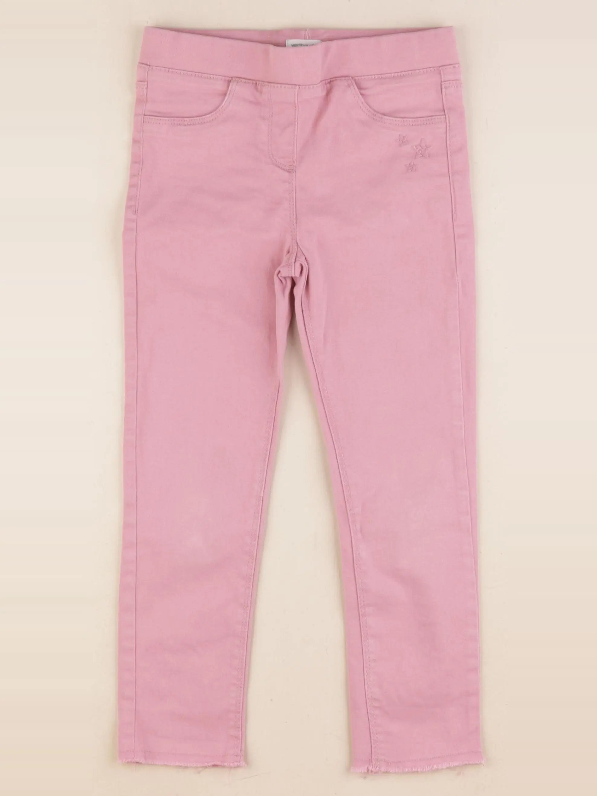 Vertbaudet - legging rose - 6 ans