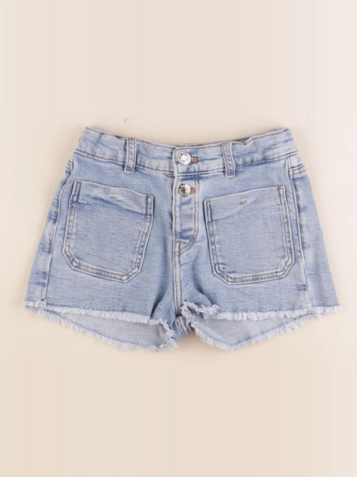 Zara - short bleu - 7 ans