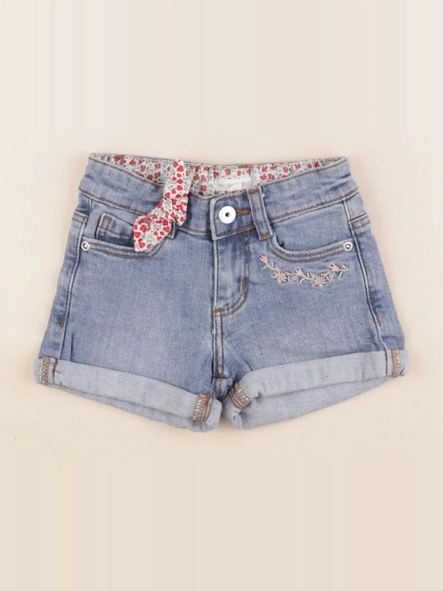 Vertbaudet - short bleu - 3 ans